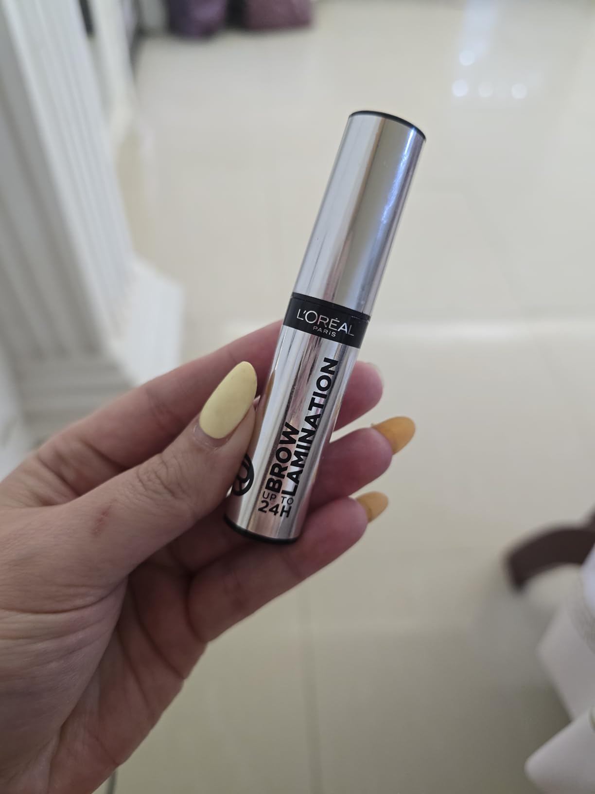 L'Oreal Paris Infallible Up To 24H Wear Brow Lamination, Water-Resistant Longwear Eyebrow Gel Make Up, Clear/Transparent customer photo 2