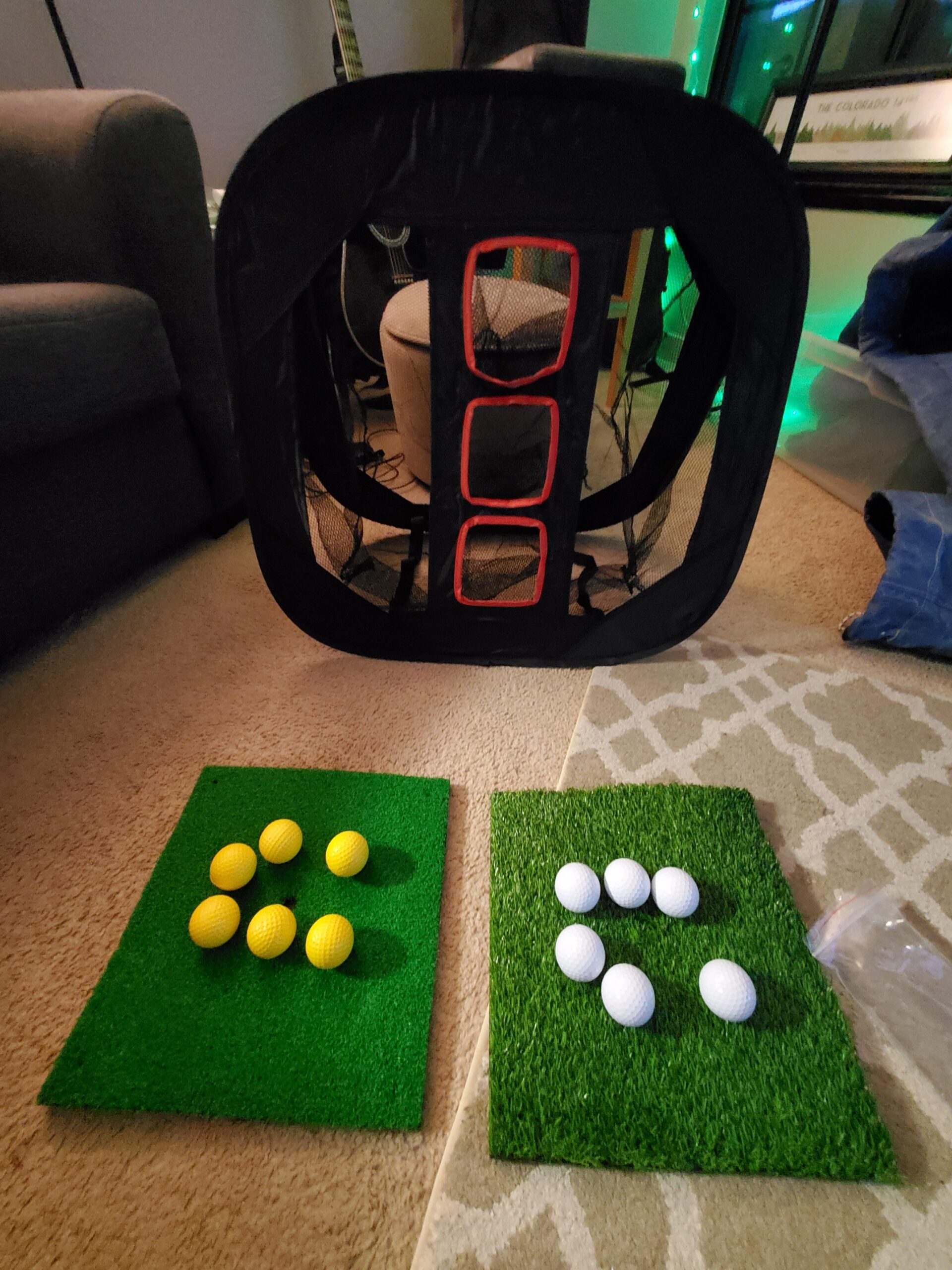 DURARANGE Pop-Up Golf Chipping Net - Ultimate Target Training Chip Aids for Precision & Distance, Outdoor | Indoor Practice, Golfer Gift customer photo 2