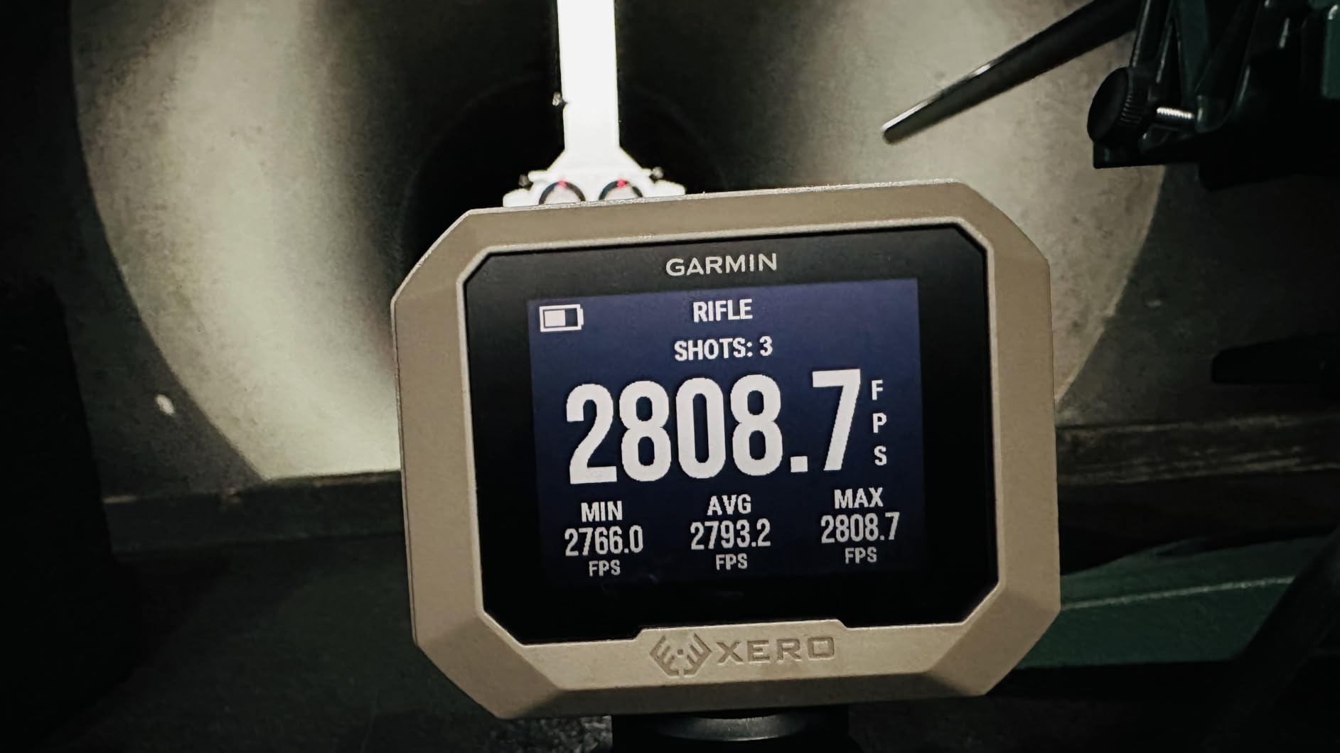 Garmin Xero C1 PRO Chronograph for Ballistic Data | App Enabled Compact Chronograph Measures 100-5,000 FPS with Instant Readings and Signature Series Power Bundle customer photo 2