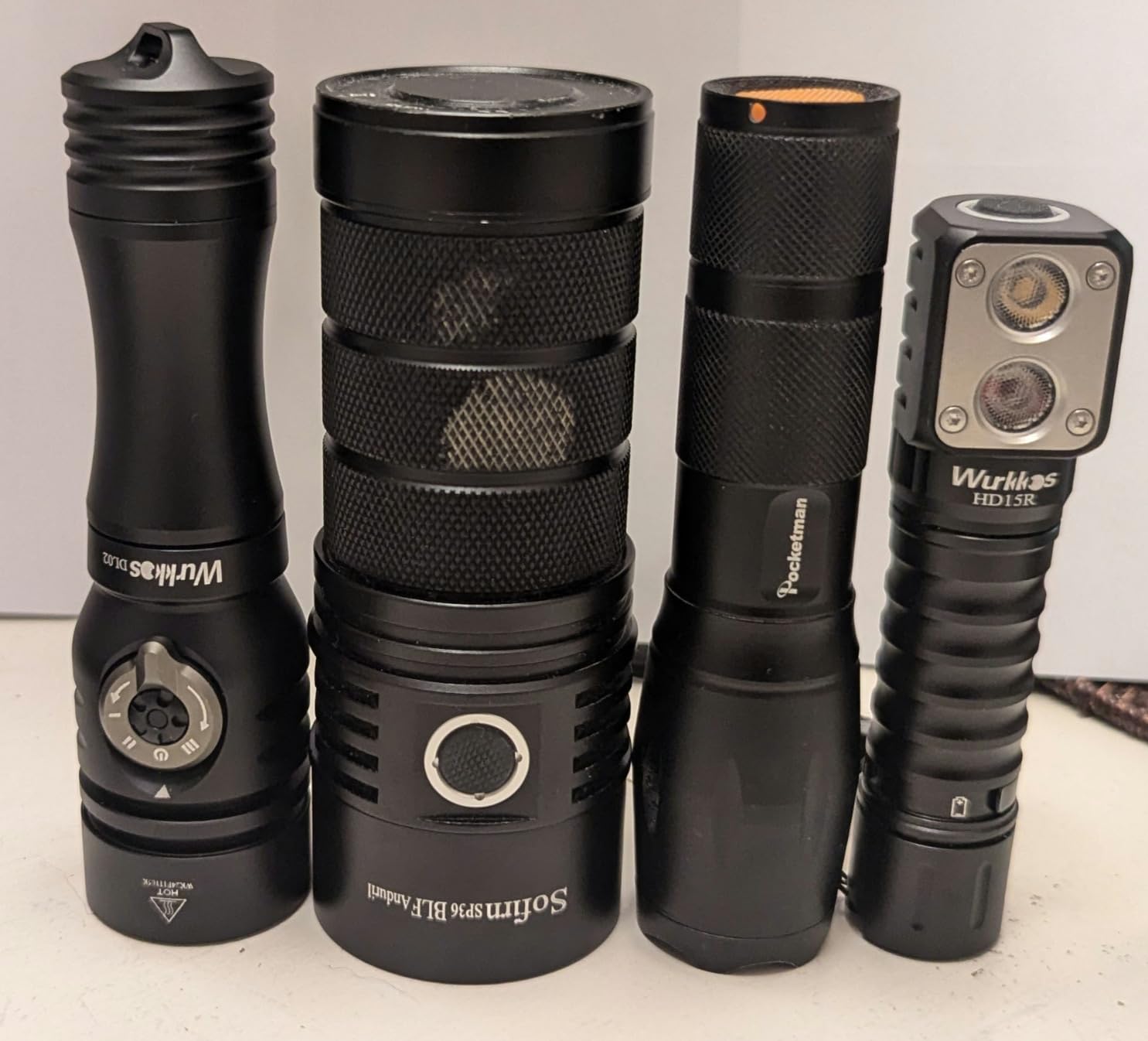 Wurkkos DL02 Scuba Diving Light,3000 Lumens 6500K Dive Light with Rotary Magnetic Switch,IPX8 Waterproof 496M Long Throw 100M Underwater 3 Lighting Modes Submersible Flashlight for Night Diving customer photo 1