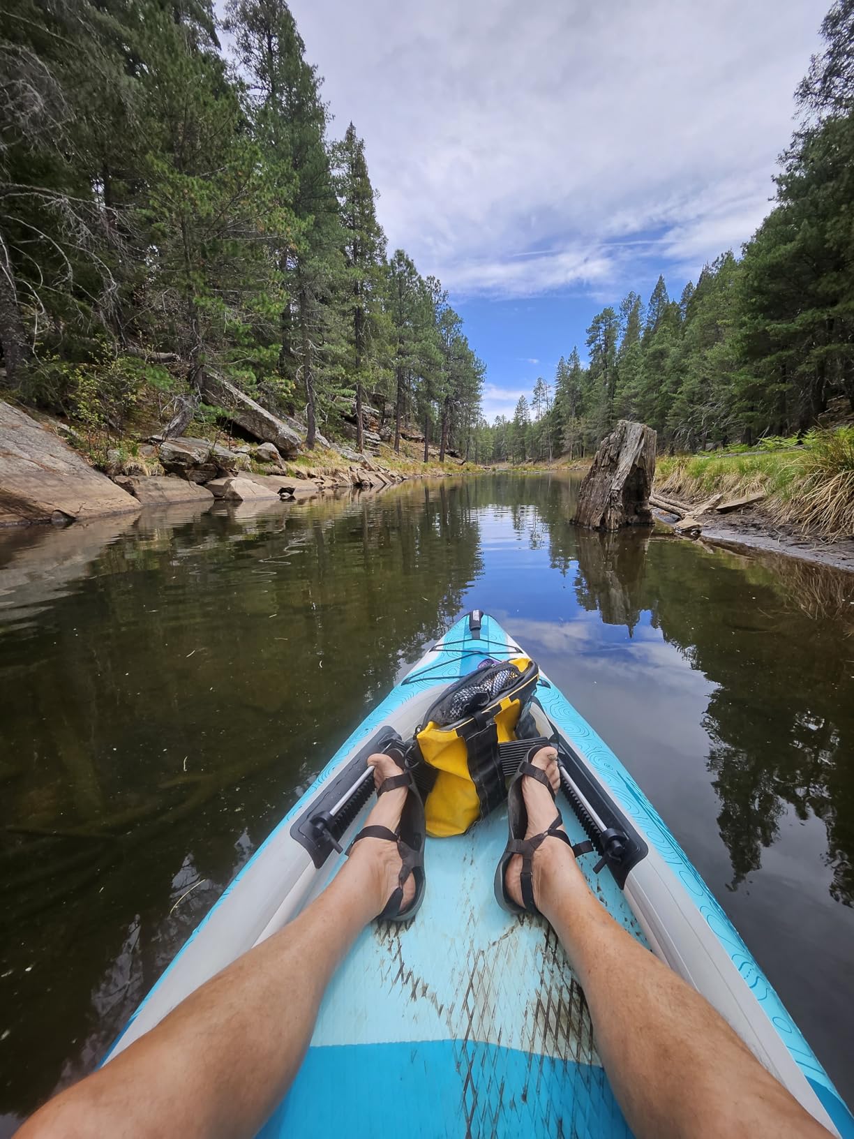 Sea Eagle EZLITE 10 Ultralight, All Woven, Drop Stitch, Rigid, High Performance, Easy Setup, 10' Solo Inflatable Kayak customer photo 1