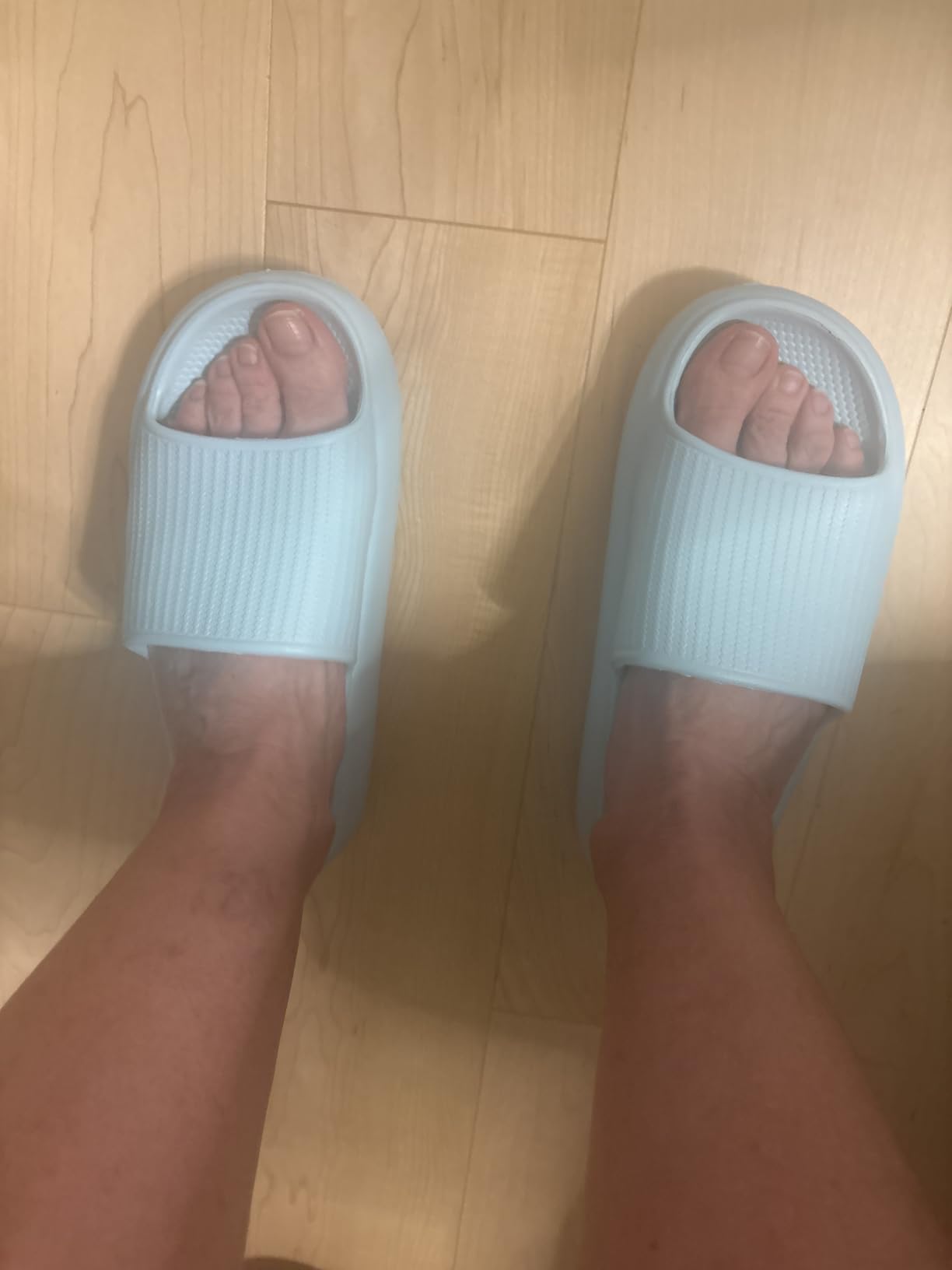 Cloud Slide Sandals for Women Men Ultra Comfort Recovery Pillow Slippers Soft Summer Beach Shoes with Low Arch Support customer photo 1