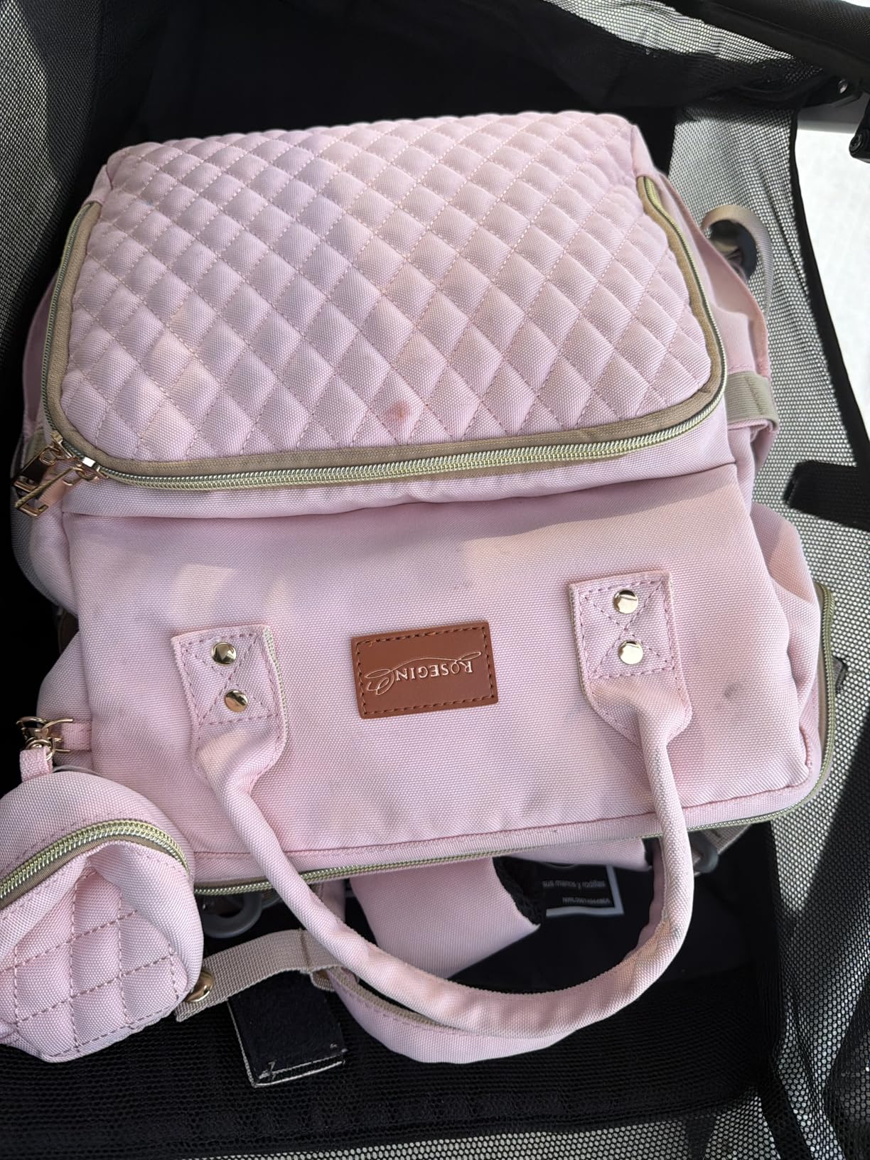 ROSEGIN Diaper Bag Backpack for Dad and Men, Large Travel Baby Bag customer photo 1