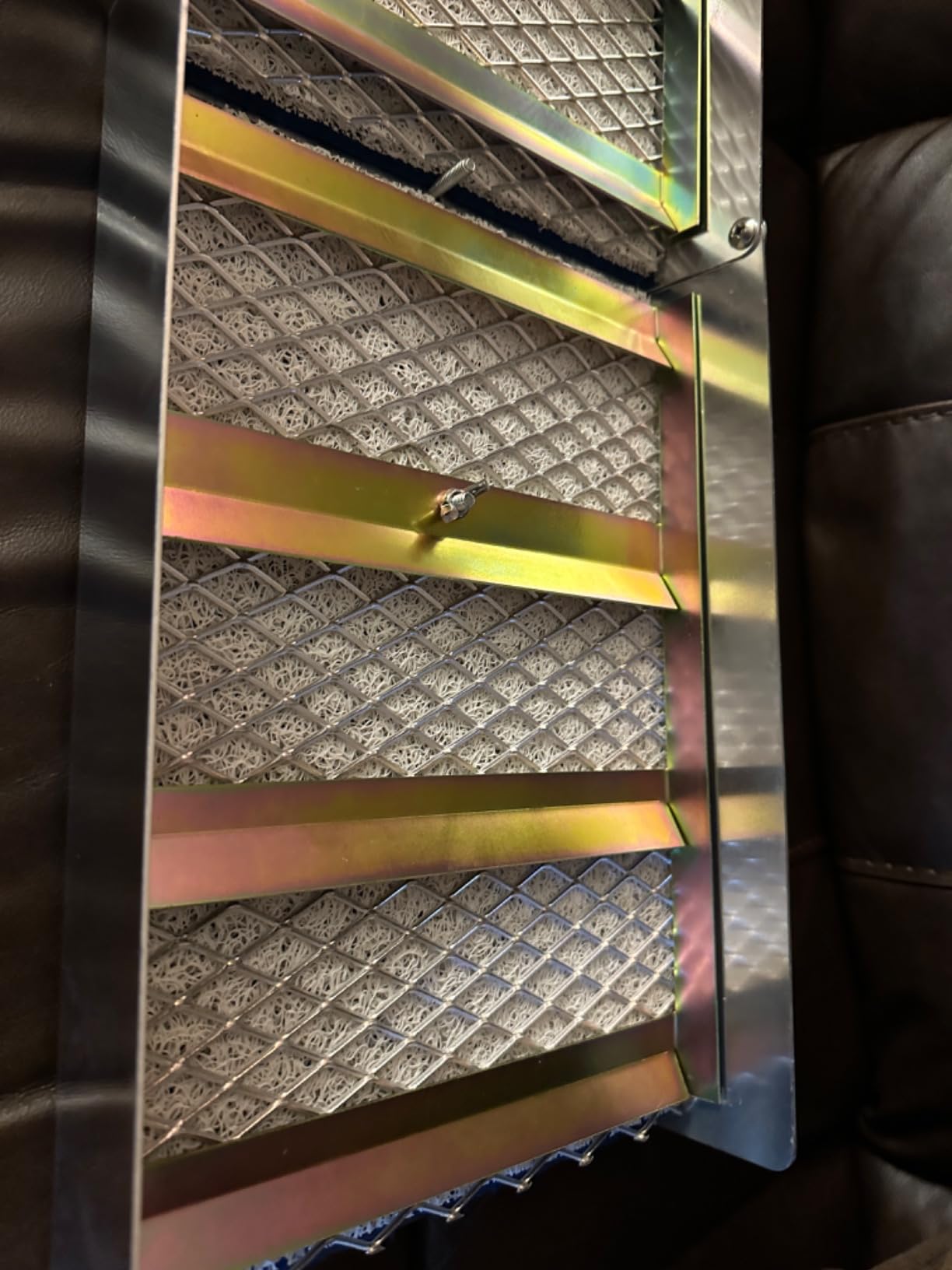 50.3inch Portable Folding Aluminum Alloy Sluice Box,Gold Sluice Equipment,Sluice Box for Gold Mining,Gold Panning Tools,Gold Prospecting and Mining Kit customer photo 2