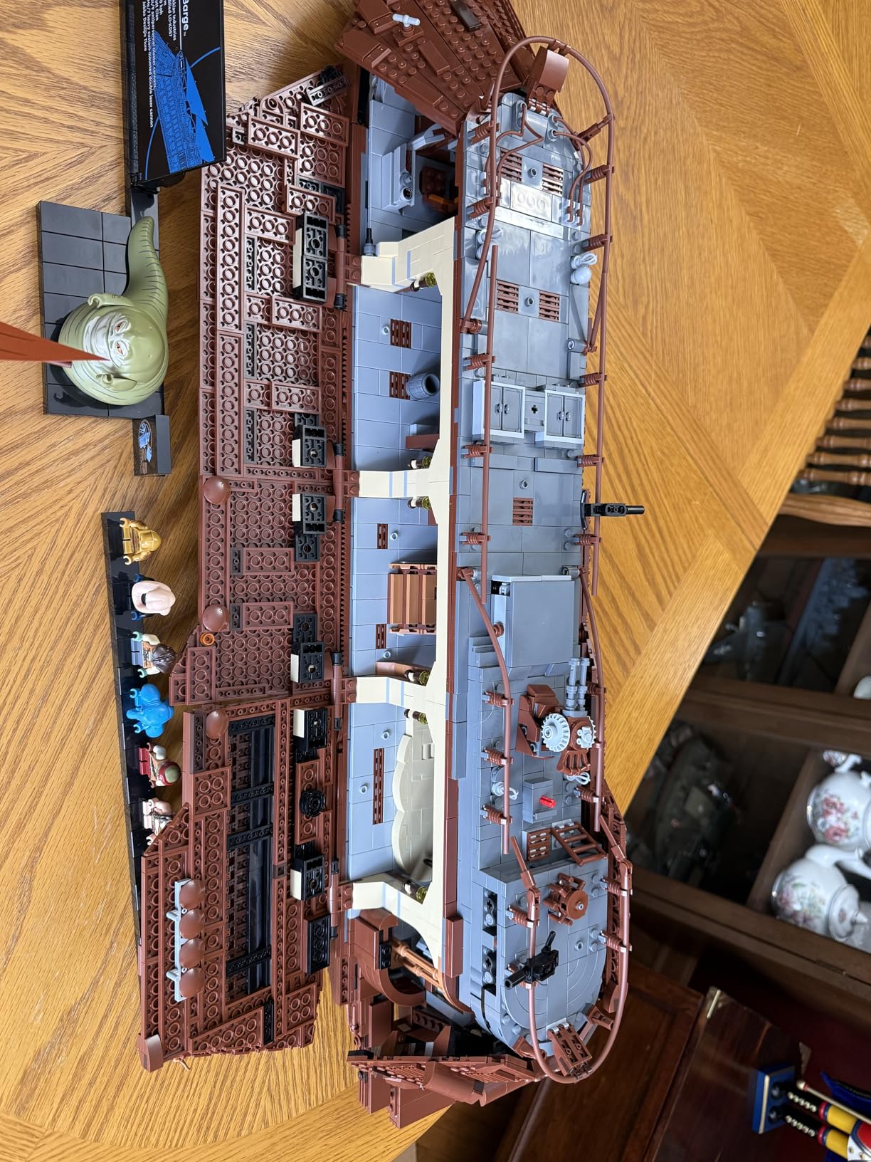 LEGO Star Wars Jabba's Sail Barge Building Sets for Adults - Star Wars Ship Collectibles Set for Fans - Building Kit with 450 Pieces, 11 Minifigures - Gifts for Men & Women - 75397 customer photo 1