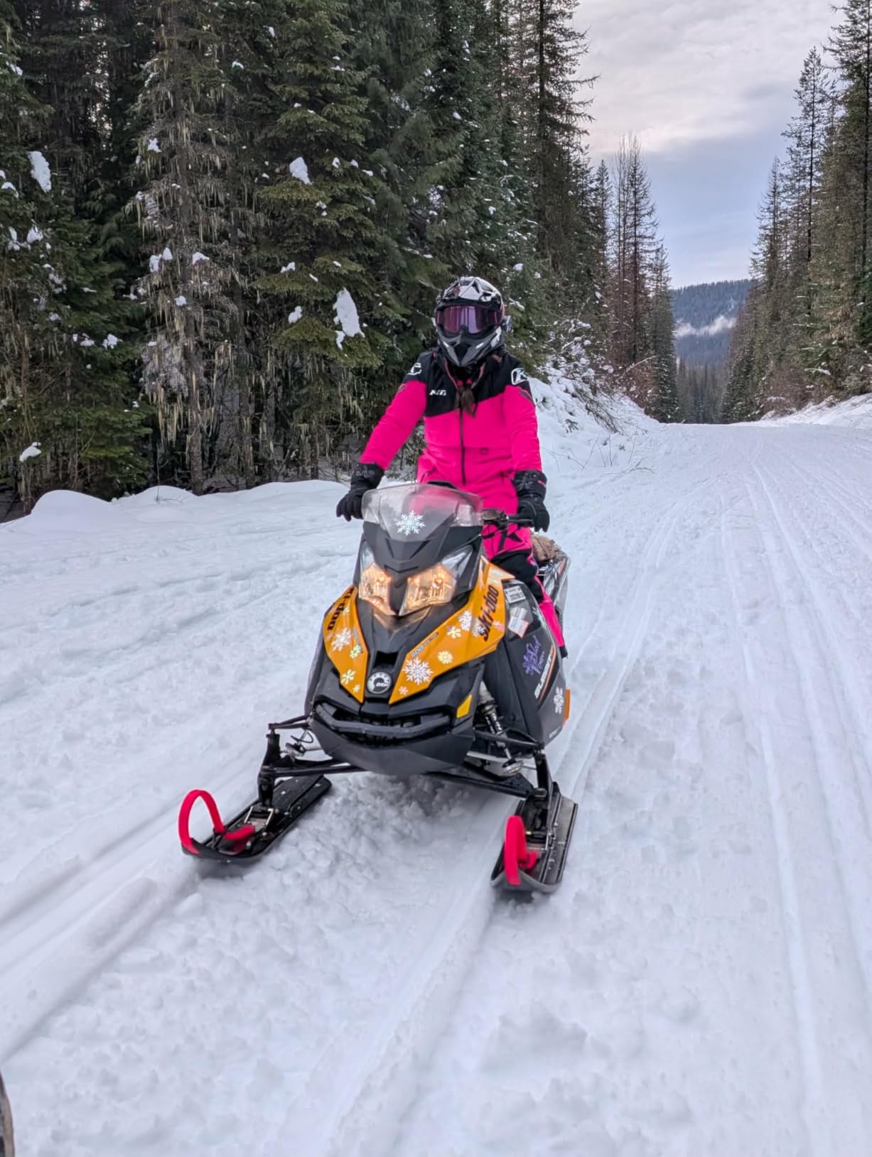 Women's Shredsa One-Piece Non-Insulated Gore-Tex Snowmobile Suit customer photo 1
