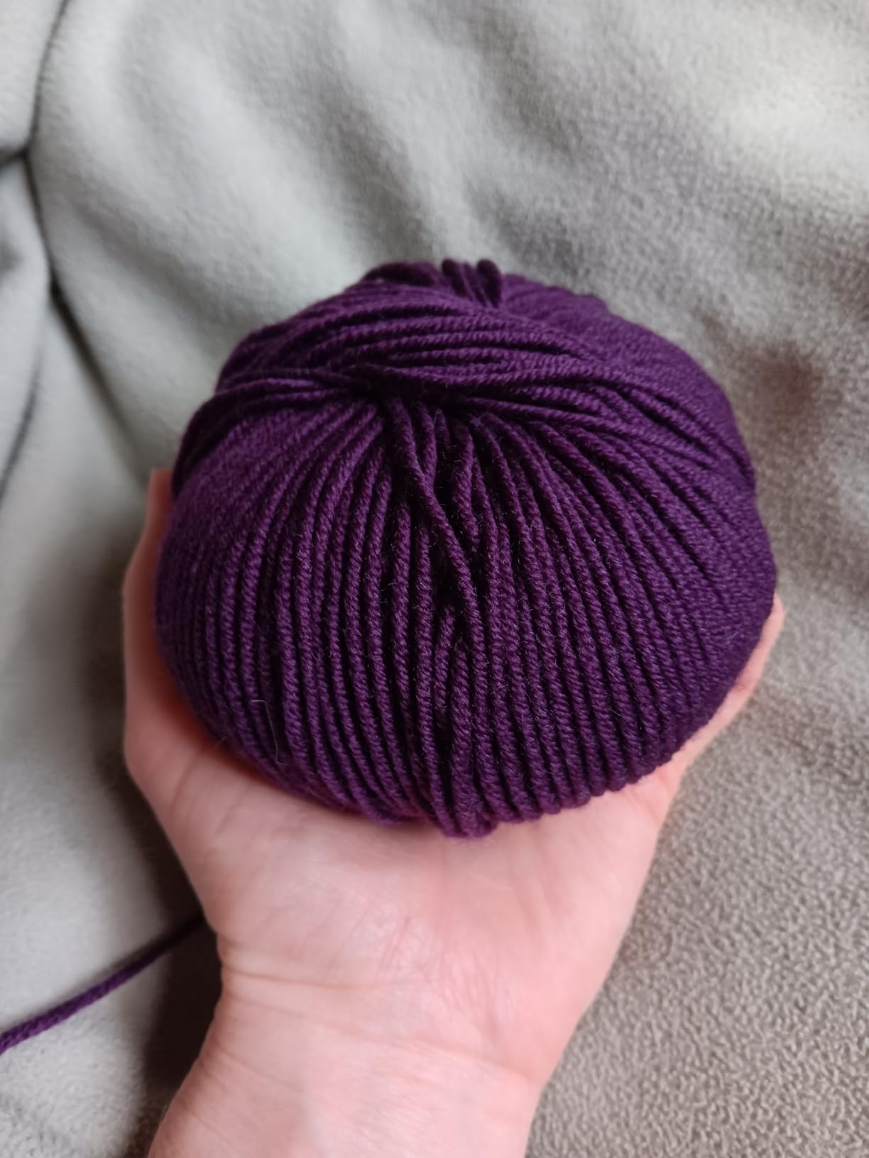 YarnArt Unique Imperial Merino Yarn - 100% Extra Fine Merino Wool, Luxurious Soft Yarn for Knitting, Crocheting, Baby Clothes, Scarves, Sweaters, 1.76 oz/50g, 109 yds (3302) customer photo 1