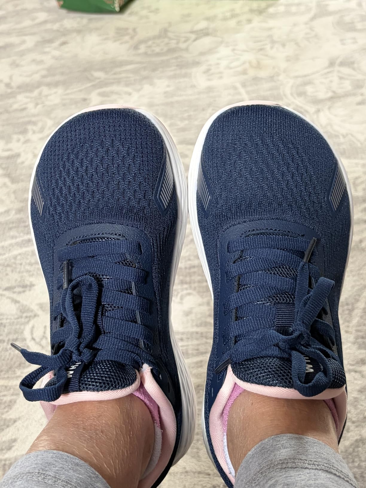 FitVille Women's Wide Toe Box & Zero Drop Road Running Shoes customer photo 2