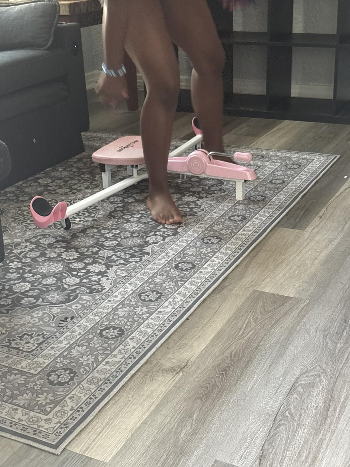 BODY RHYTHM Leg Stretcher - Split Machine for Leg Stretching - Flexibility Stretching Equipment - Ballet, Yoga, Dance, Martial Arts, MMA - Home Yoga Gym Fitness customer photo 1