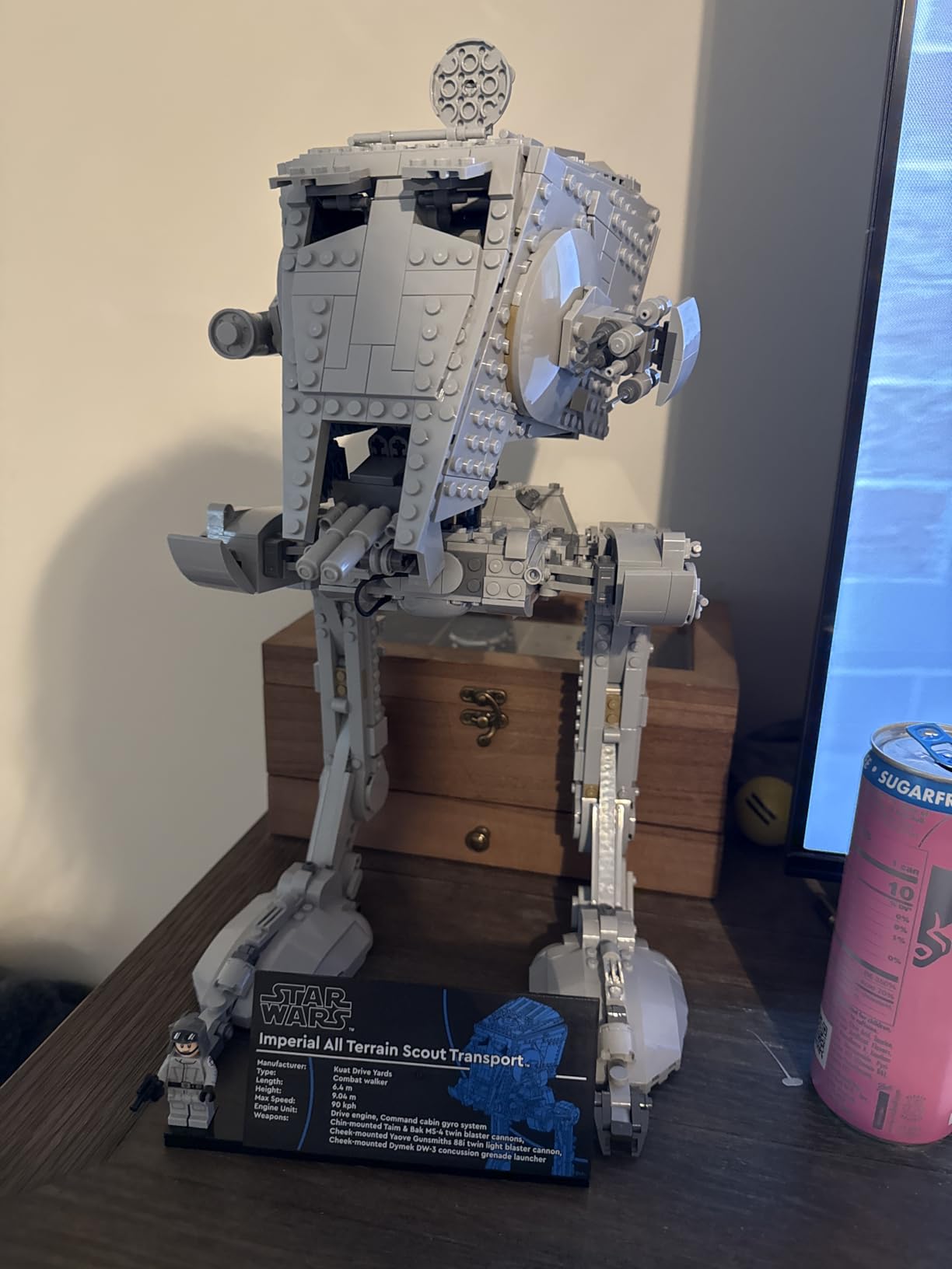 LEGO Star Wars at-ST Walker Building Set - Adult Building Blocks for Fans, Ages 18+ - Imperial Forces Collectible Model Kit - Star Wars Gift Idea for Men & Women - 75417 customer photo 1