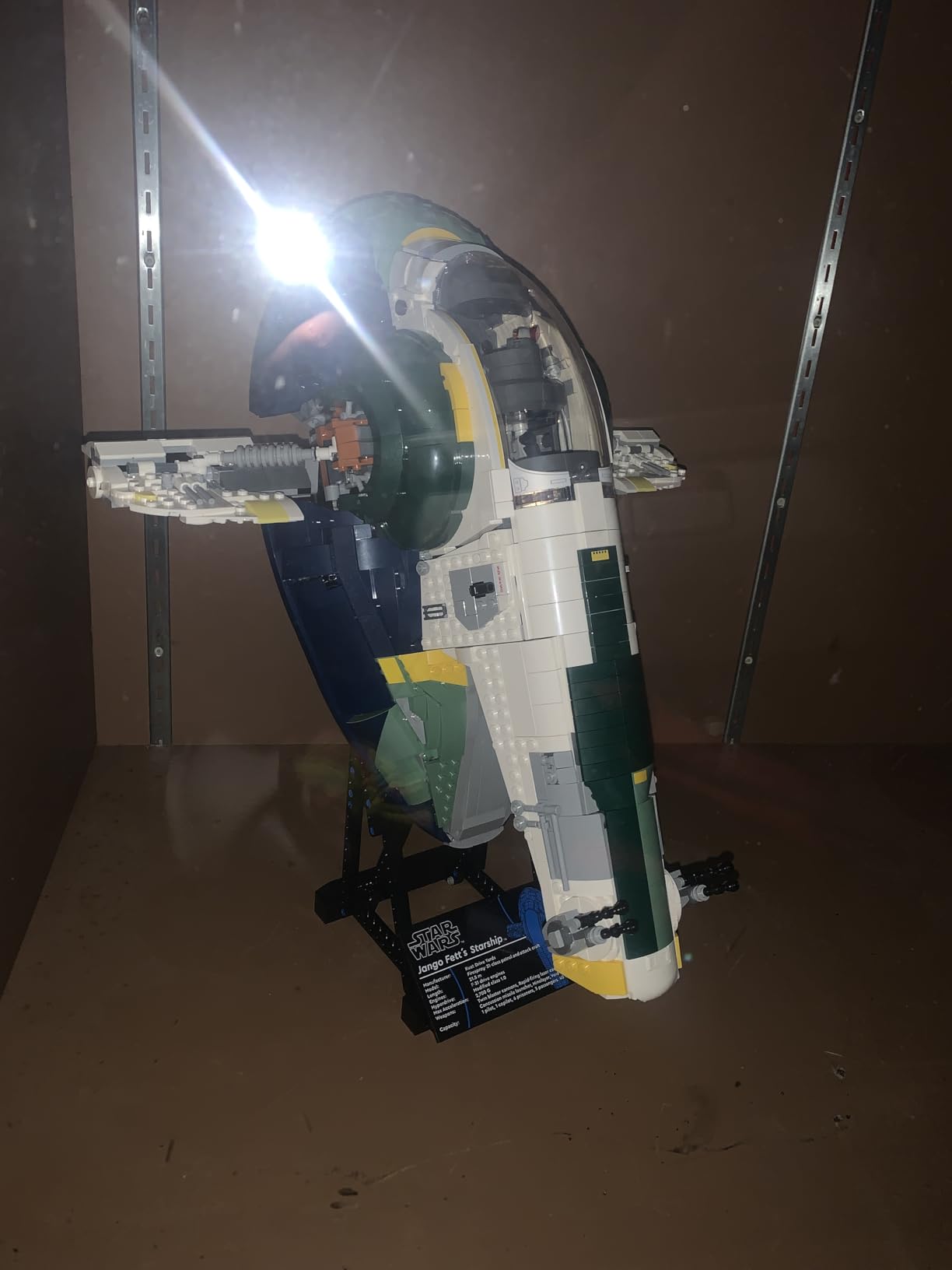 LEGO Star Wars Jango Fett's Firespray-Class Starship Building Set for Adults - Attack of The Clones Collectible Model Kit and Room Decor - DIY Gift Idea for Men, Women, & Any Fans, Ages 18+ - 75409 customer photo 1