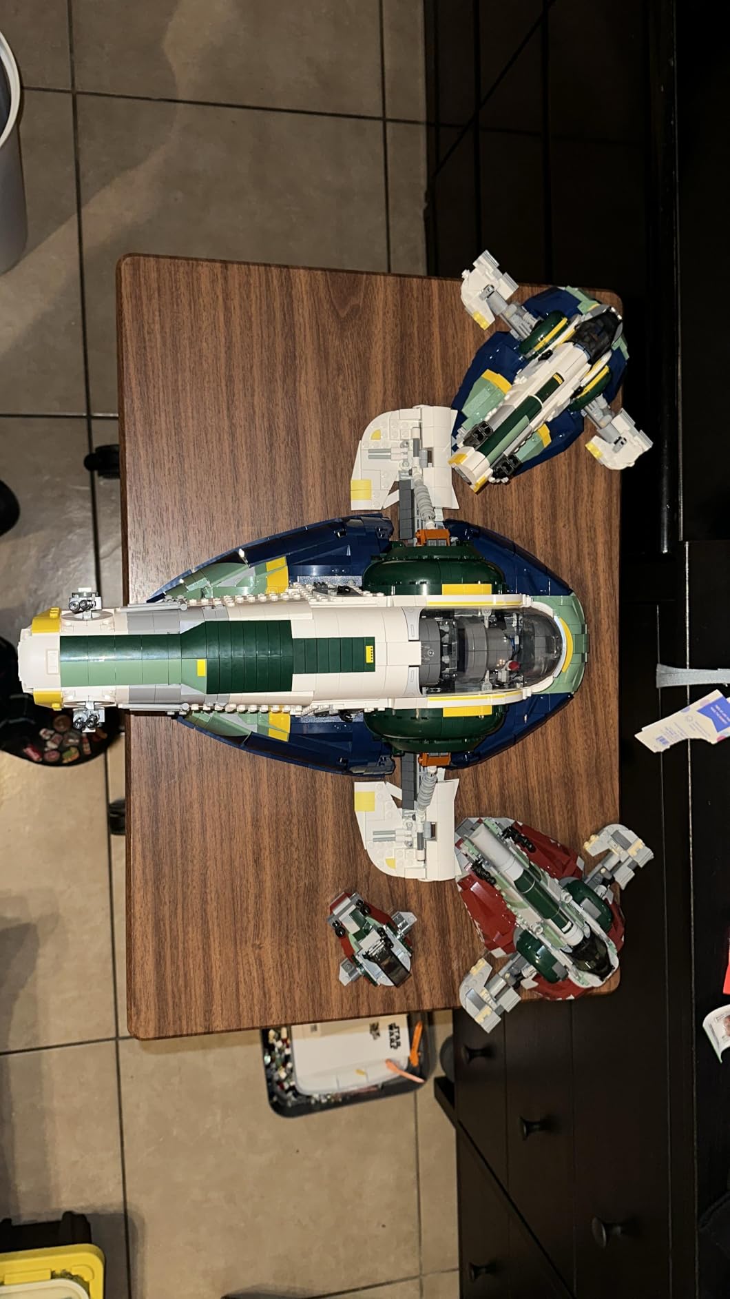 LEGO Star Wars Jango Fett's Firespray-Class Starship Building Set for Adults - Attack of The Clones Collectible Model Kit and Room Decor - DIY Gift Idea for Men, Women, & Any Fans, Ages 18+ - 75409 customer photo 2