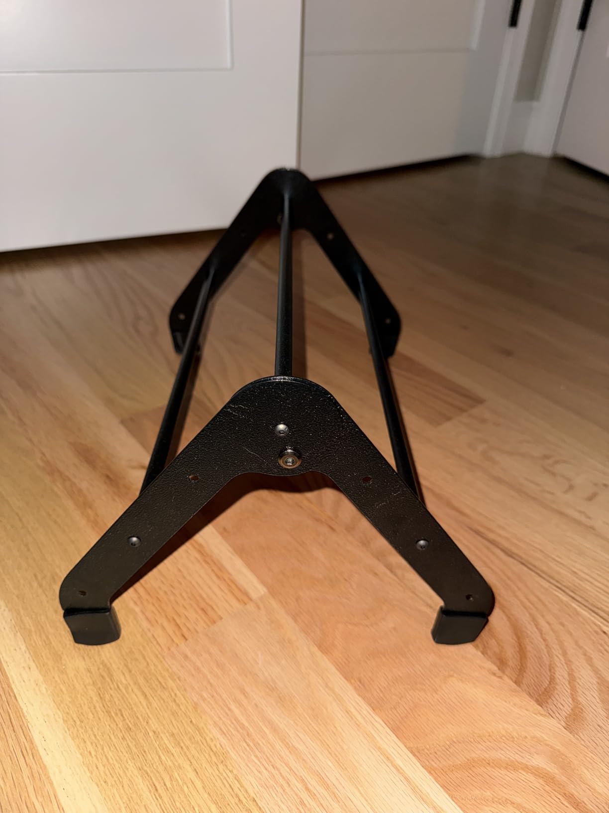 Koutemie Adjustable Chicken Perch for Coop, Heavy-Duty Metal Chick Roosting Bar for Brooder, Baby Chicks Stand Toy Training Perches for Large Bird Parrot Hens Macaw, Black customer photo 1