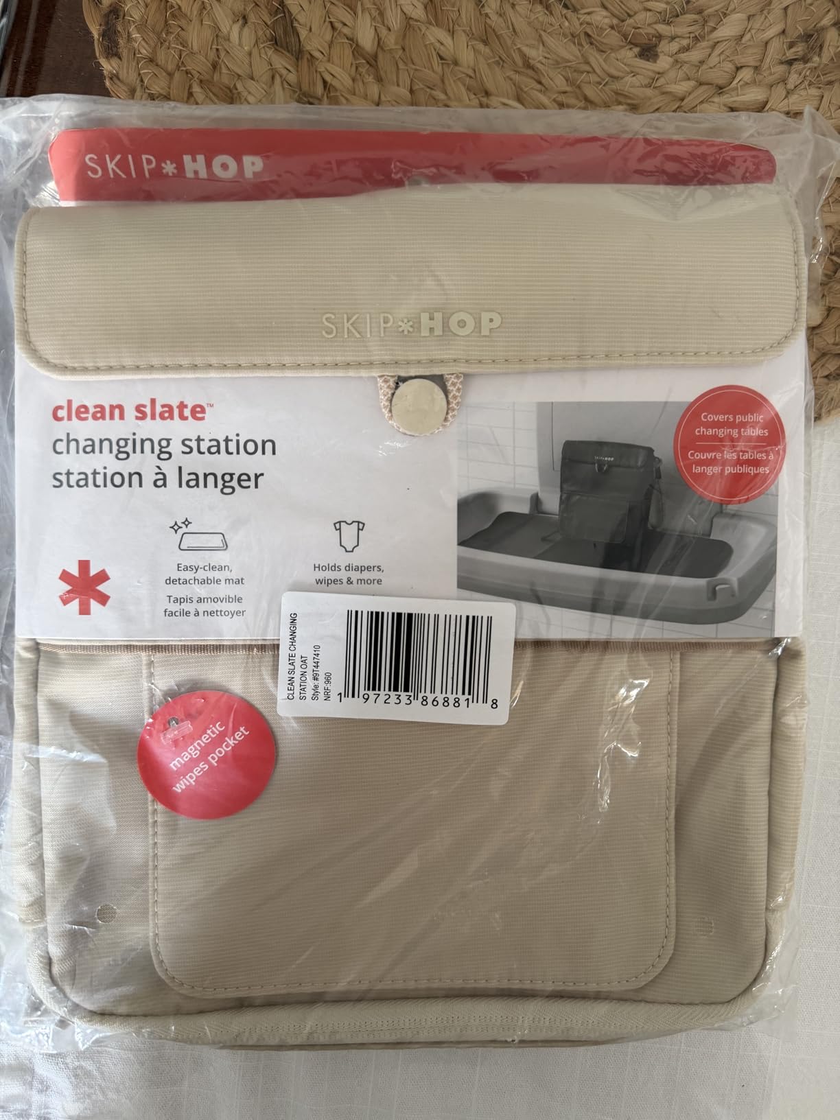 Skip Hop Portable Baby Changing Pad, Pronto, Sage customer photo 1