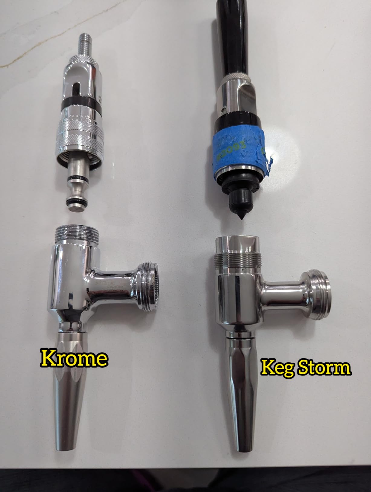 Stout Beer Faucet Nitrogen Coffee Faucet, 304 Steel Nitrogen Coffee Tap, Beer Faucet, Homebrew Tap customer photo 2
