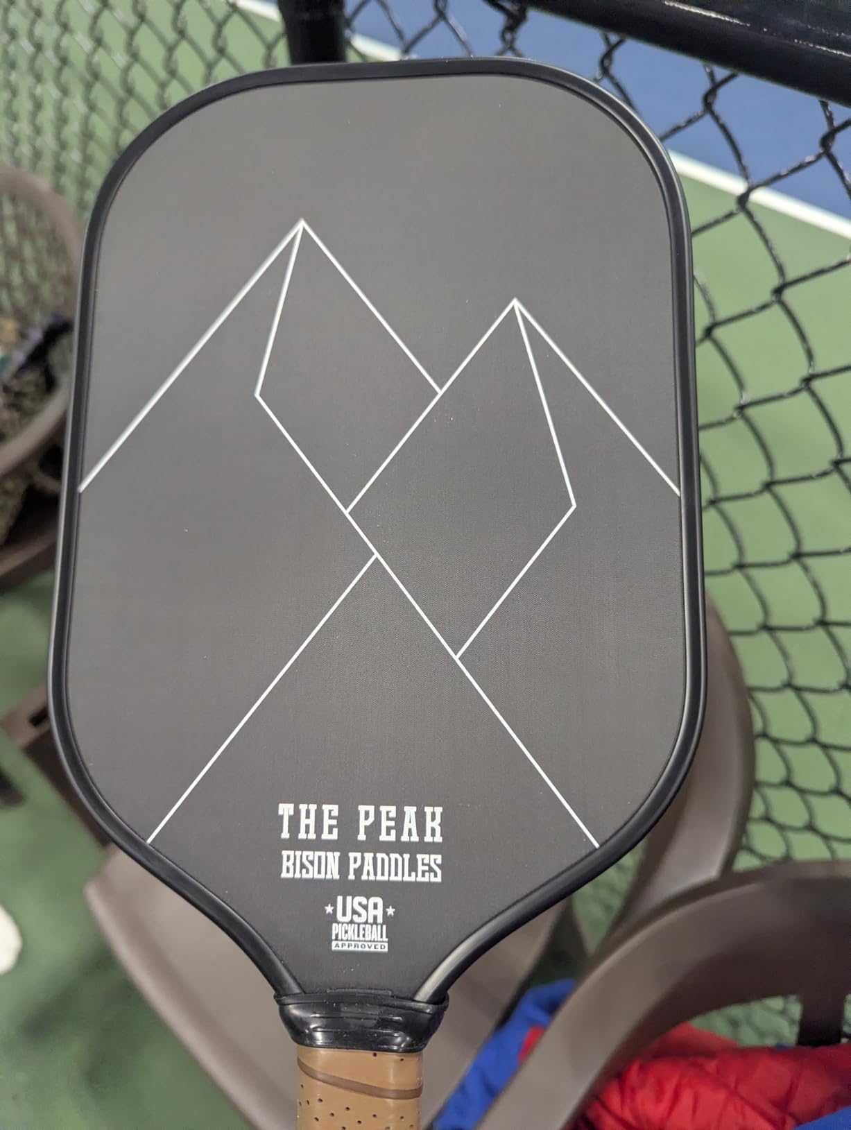 Bison Paddles: Thermoformed Carbon Fiber Pickleball Paddle - Professional Grade Construction for Maximum Spin and Power | Paddle Tuning Kit Included customer photo 1