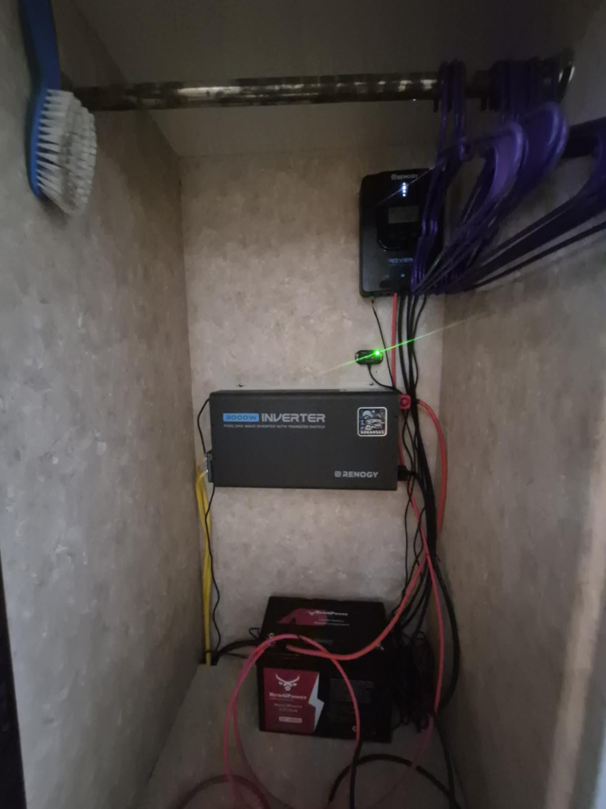 VATRER POWER 12.8V 460Ah Self-Heating LiFePO4 RV Battery, APP Monitoring, Built-in 300A BMS, Max. 3840W Load Power, 5880Wh Usable Energy, 5000+ Cycles Lithium Battery, Perfect for RV, Motorhomes customer photo 1
