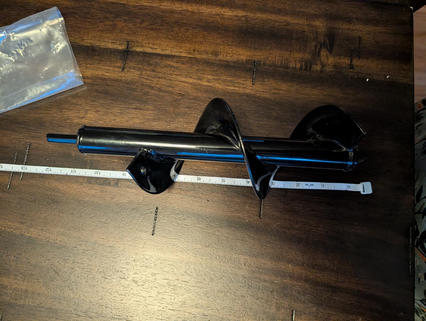 62cc 2-Stroke Auger Post Hole Digger with 2 Extension Rods & 6