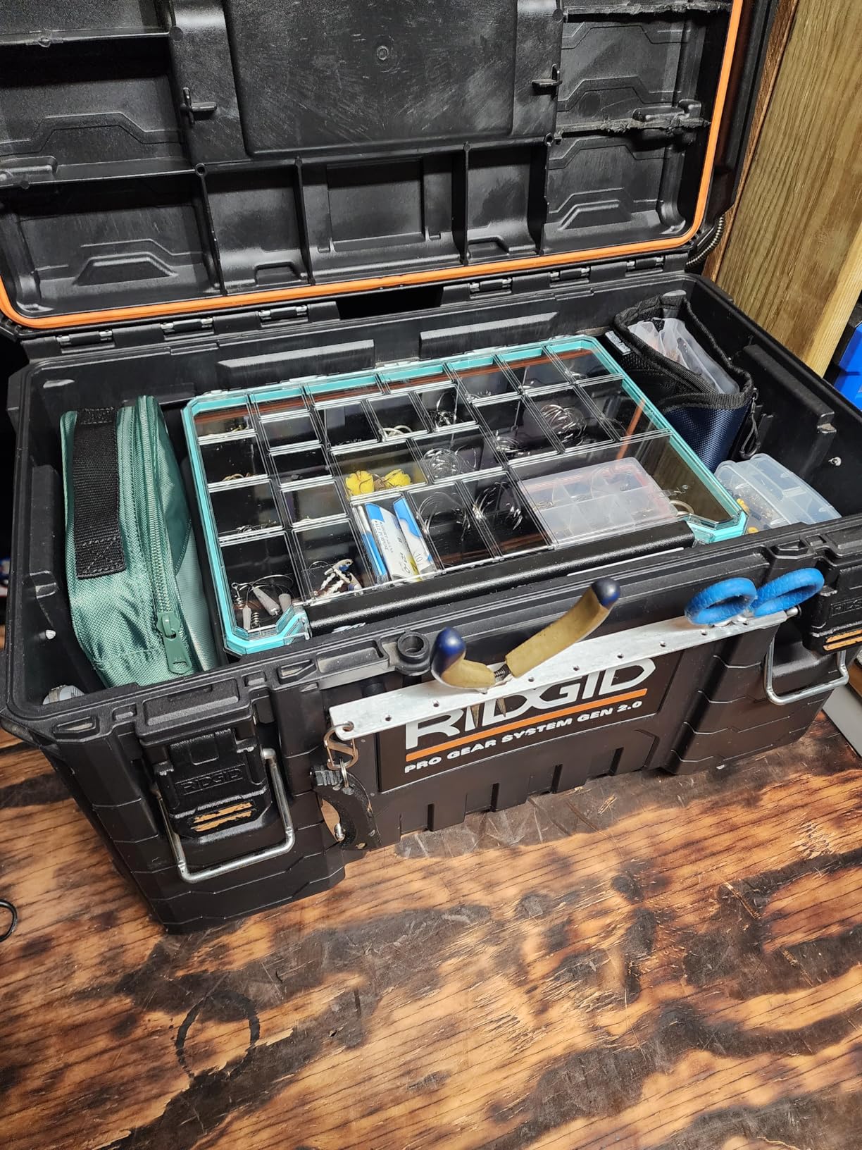 Evolution Fishing BallistiX Terminal Tackle Tray - Waterproof, Anti-Corrosion, One Hand Latch, Clear Lid, Lure Box, Tackle Storage customer photo 1