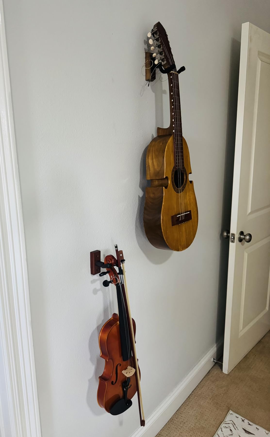 Ktaxon 1/2 Violin for Beginners, Fiddle for Students and Enthusiasts, Acoustic Violin Kit with Case, Bow, Rosin & Manual customer photo 1