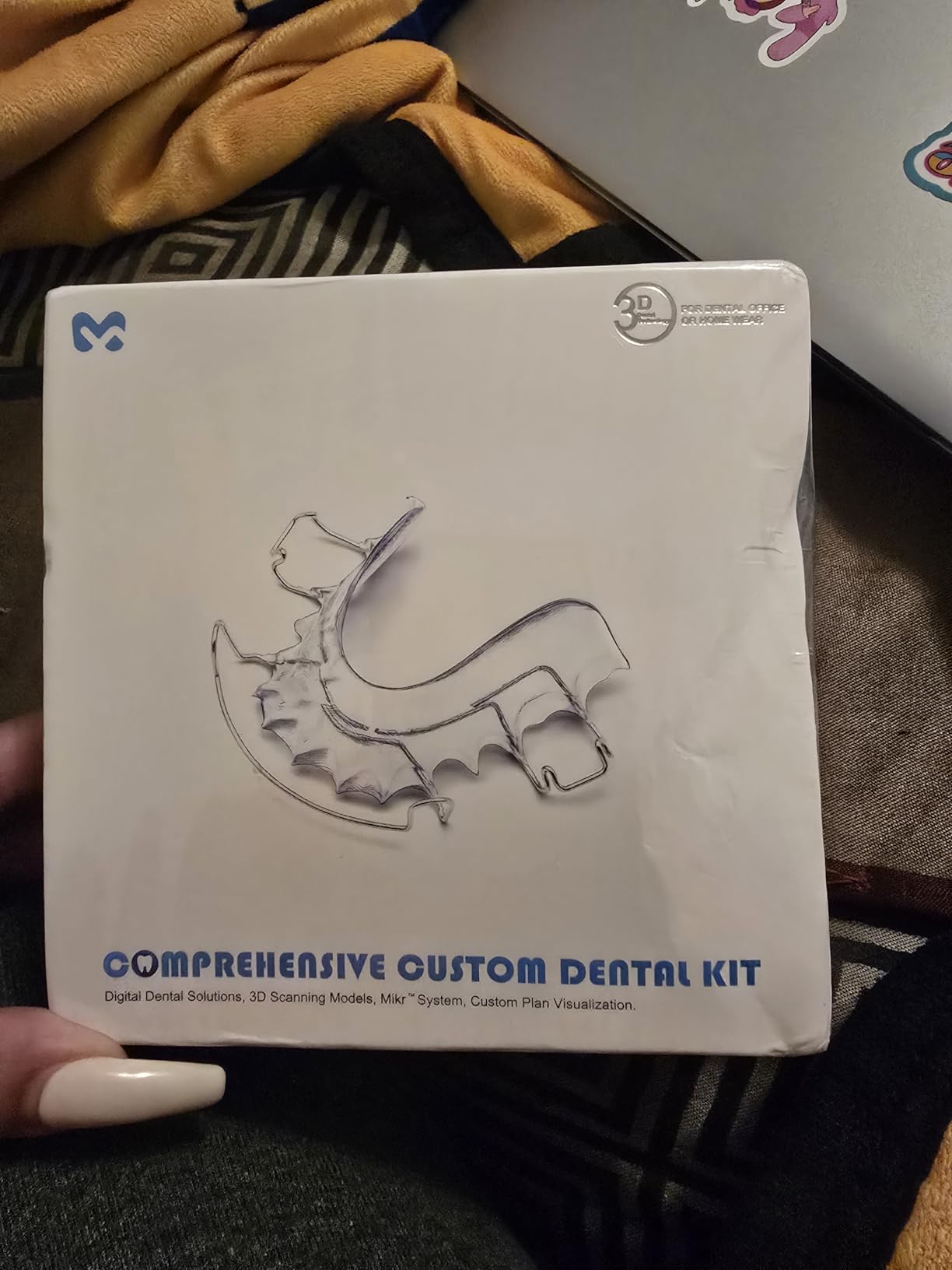 2 Custom Hawley Retainers for Teeth Retention - Comfortable & Durable Upper & Lower Retainers, Personalized Fit customer photo 2