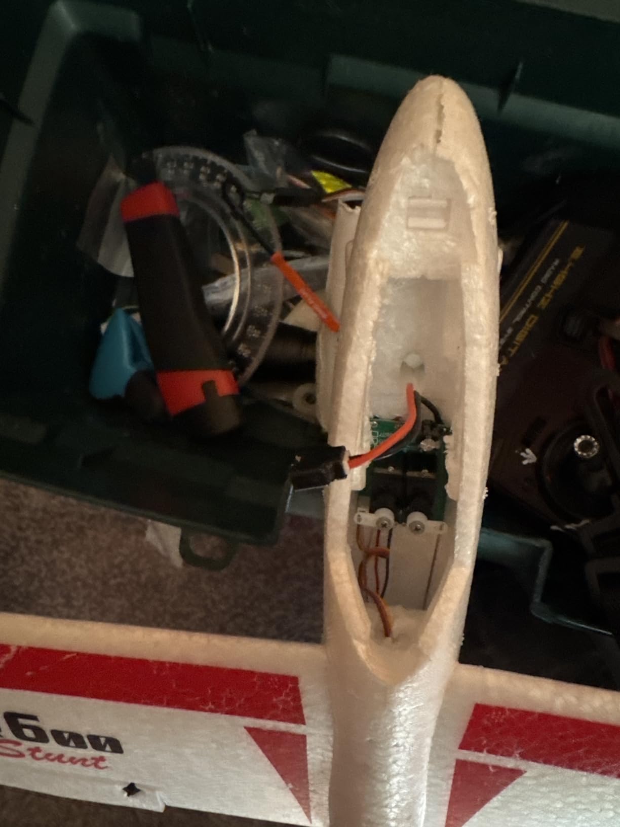 VOLANTEXRC RC Glider Plane 4CH New Version customer photo 1