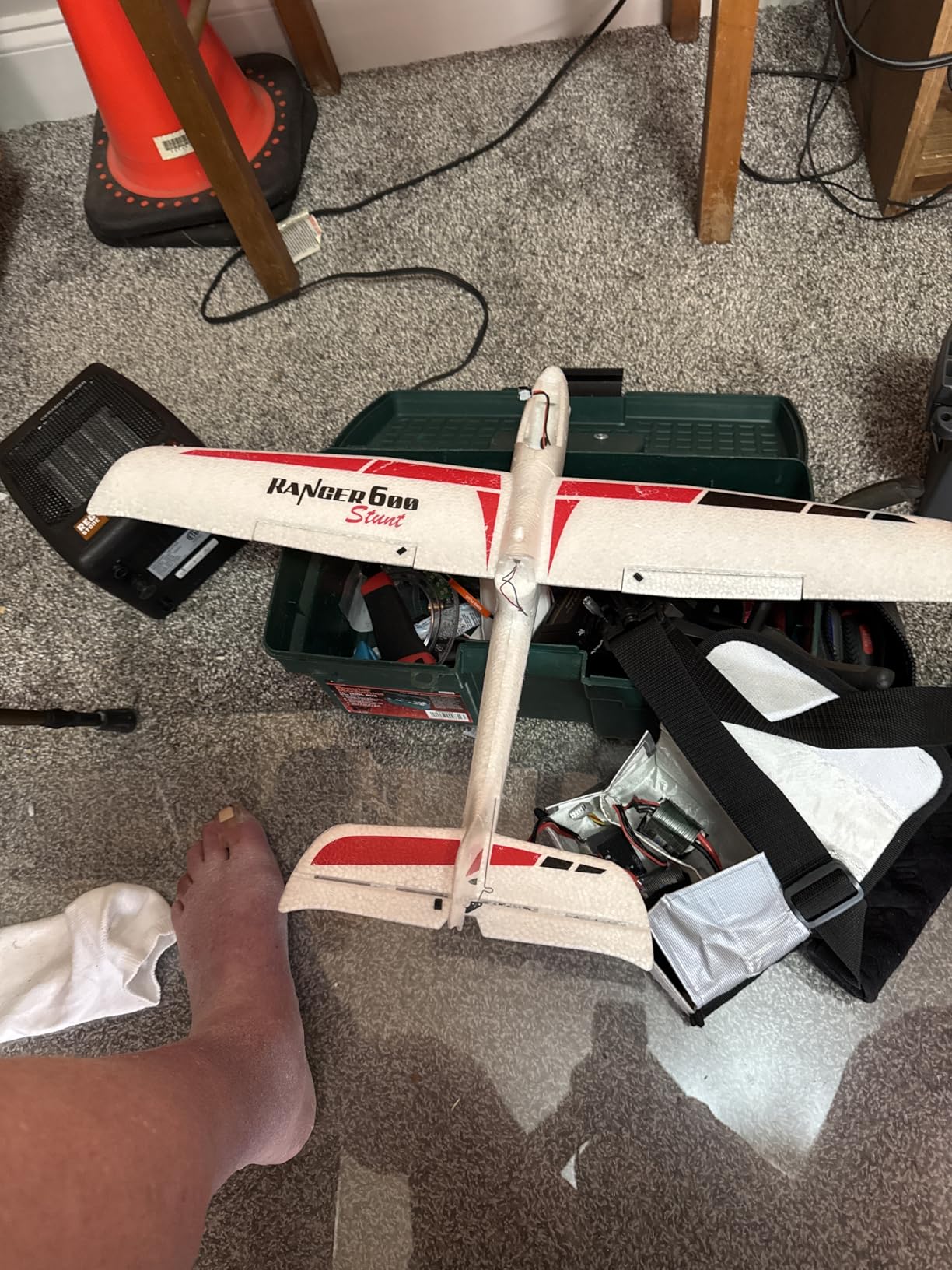 VOLANTEXRC RC Glider Plane 4CH New Version customer photo 2