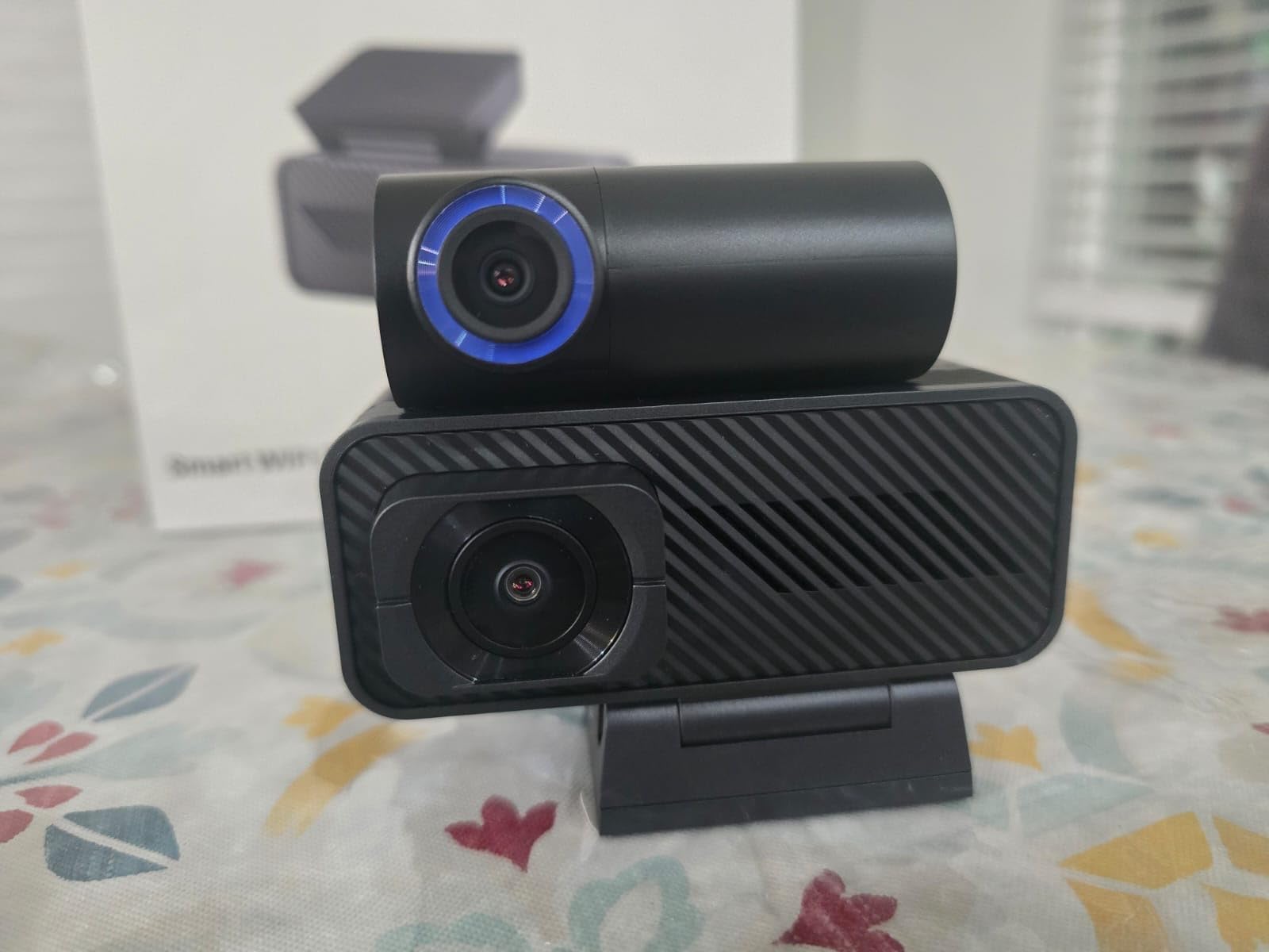 Pelsee P1 Pro 4K Dash Cam Front and Rear, STARVIS 2 Sensor, 64GB Card, Dual Dash Camera for Cars with Full-Color Night Vision, HDR WDR, ADAS, GPS, WiFi & Voice Control, 24H Parking Mode, 3.39