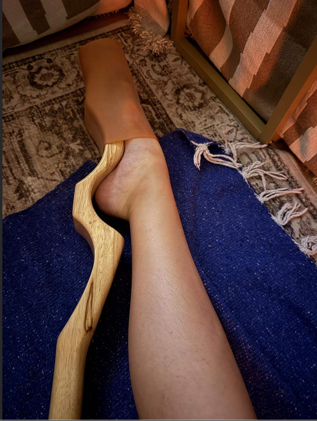 WodGod Professional Wooden Ballet Foot Stretcher Set - Arch Enhancer and Toe Strengthener for Ballet Dancers, Gymnasts, Yoga Practitioners with Portable Bag- Ideal Dance Accessories Gift customer photo 2
