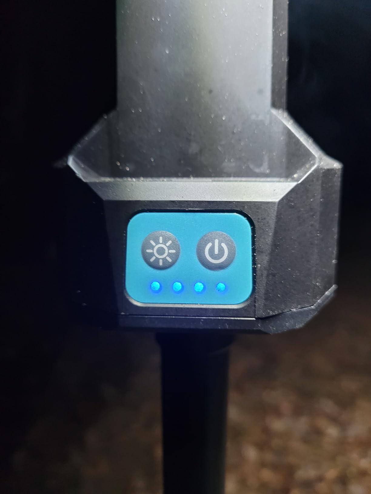 gogonova 2026 Rechargeable Work Light with Stand, 4 in 1 Cordless Camping Light, 700/1200/2200 Lumens, 4000/6500K Dimmable LED Work Lamp with Detachable Tripod (Grey) customer photo 1