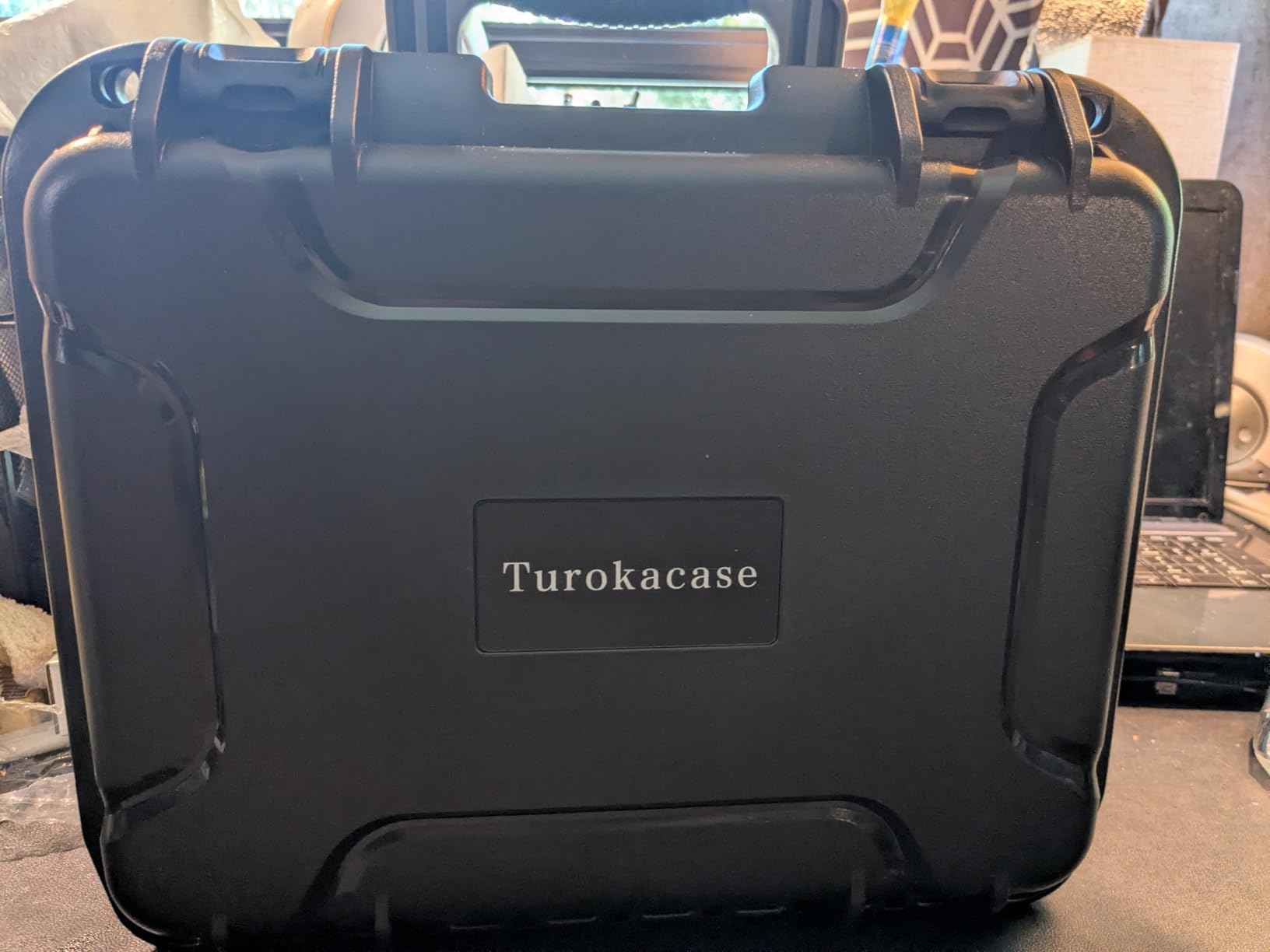 Turokacase Pistol Case for 2 Handguns - TSA Approved Hard Shell Gun Case with Triple-Layer DIY Customizable Foam Insert | Waterproof & Shockproof 9mm Handgun Storage Box customer photo 1