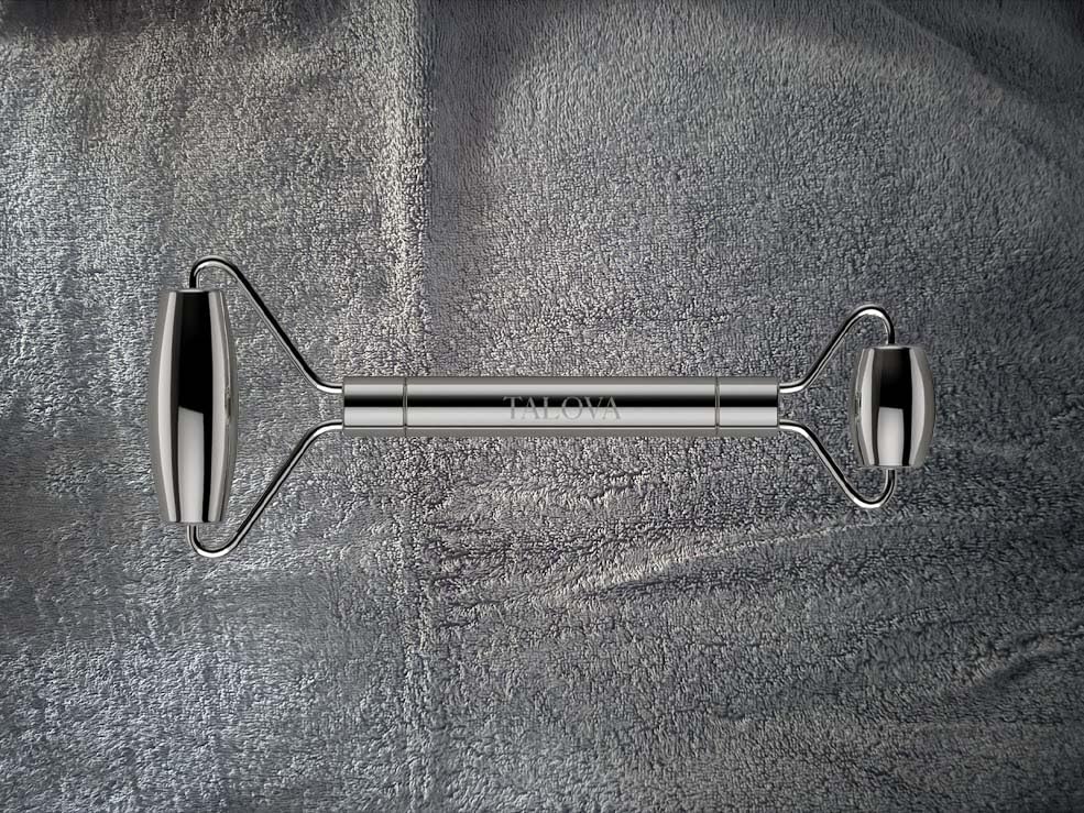 304-Grade Stainless Steel Facial Roller, Face Roller for Eyes, Double Chin, Jawline & Neck, Reduce Puffiness & Improve Wrinkles, Massage Tool for Anti-Aging, Lifting & Lymphatic Drainage customer photo 1