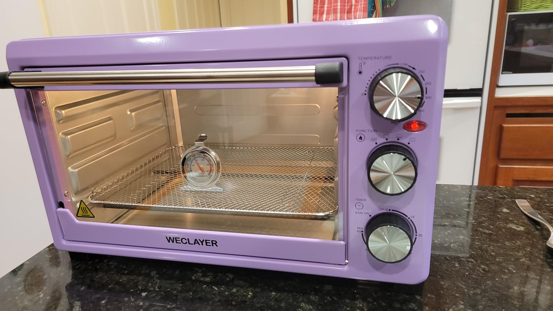 25QT Polymer Clay Oven with Adjustable Time & Temperature, Large Capacity Electric Oven for bake Clay customer photo 1
