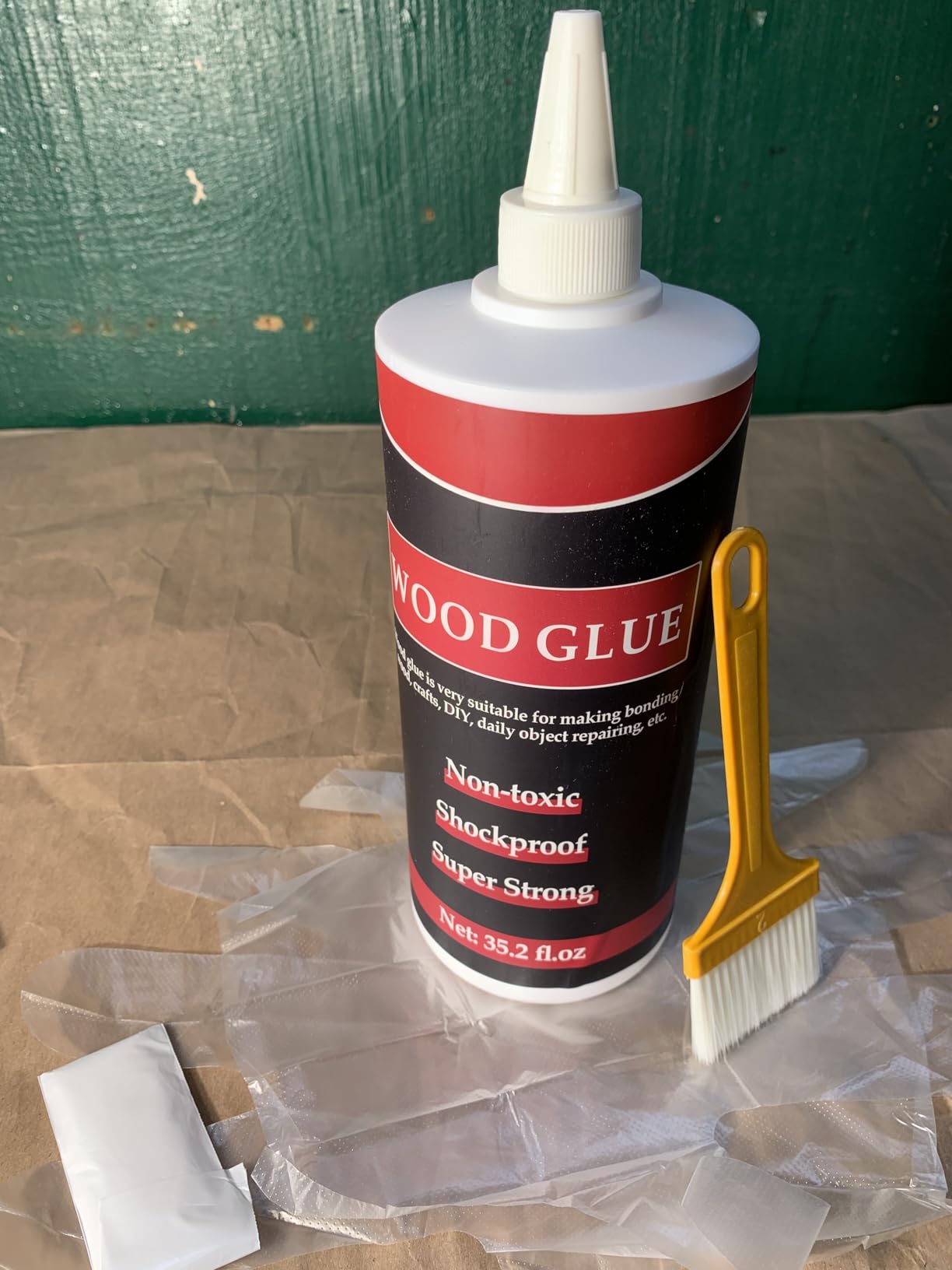 Mosaic Glue Clear 120ml, Waterproof Mosaic Tile Glue for DIY, Glass, Ceramic, Wood, Plastic, Indoor & Outdoor Use customer photo 1