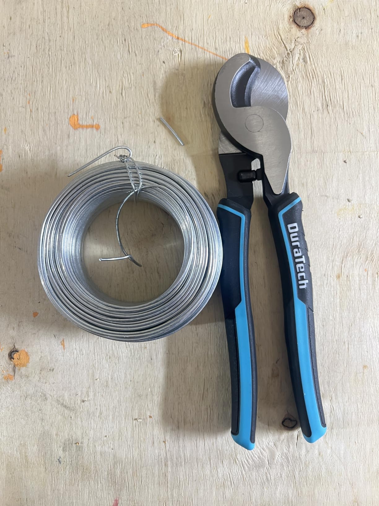 DURATECH 9.5'' Cable Cutters Heavy Duty, High Leverage Cable Cutter, Wire Cutters for Aluminum, Copper, and Communications Cable customer photo 2