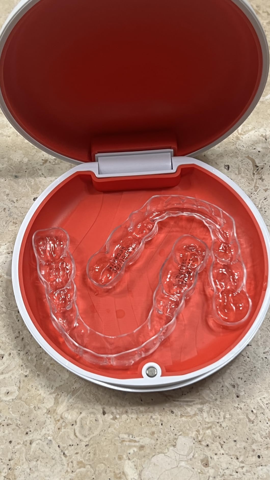 Custom Clear Retainer for Upper or Lower Teeth, BPA & Latex-Free, Invisible and Comfortable Fit for Adults & Teens (Upper or Lower) customer photo 2