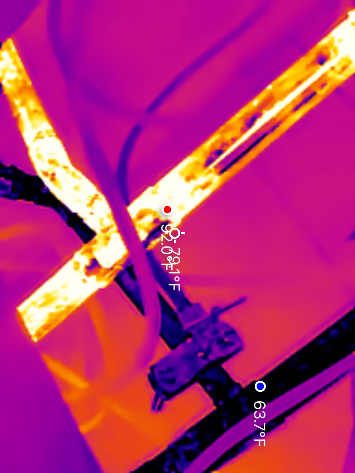 Thermal Master P3 - Thermal Camera for iOS & Android, 8mm Macro Vision Infrared Imager with 35mk NETD, 512x384 Super Resolution, 3.6℉ Accuracy, Manual Lens, Work for Home PCB Inspection, Black customer photo 2