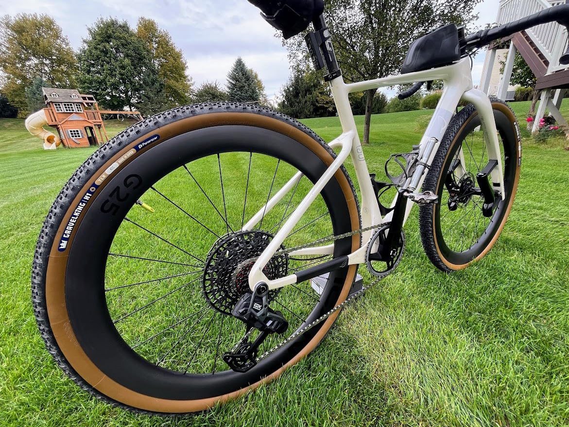 ICAN 700C G24SL-1297g/G25SL-1352g Carbon Gravel Bike Wheelset Disc Brake 40mm Depth/50mm Depth-25mm Inner Width customer photo 1