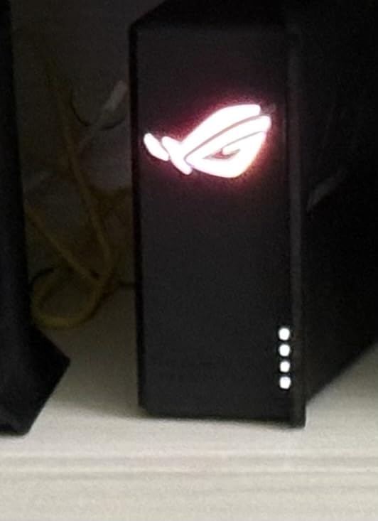 ASUS ROG Strix GS-BE12000 WiFi 7 Tri-Band Router, 12000 Mbps, 20G Wired Capacity, 3,000 sq. ft. Coverage, Gaming Acceleration customer photo 1