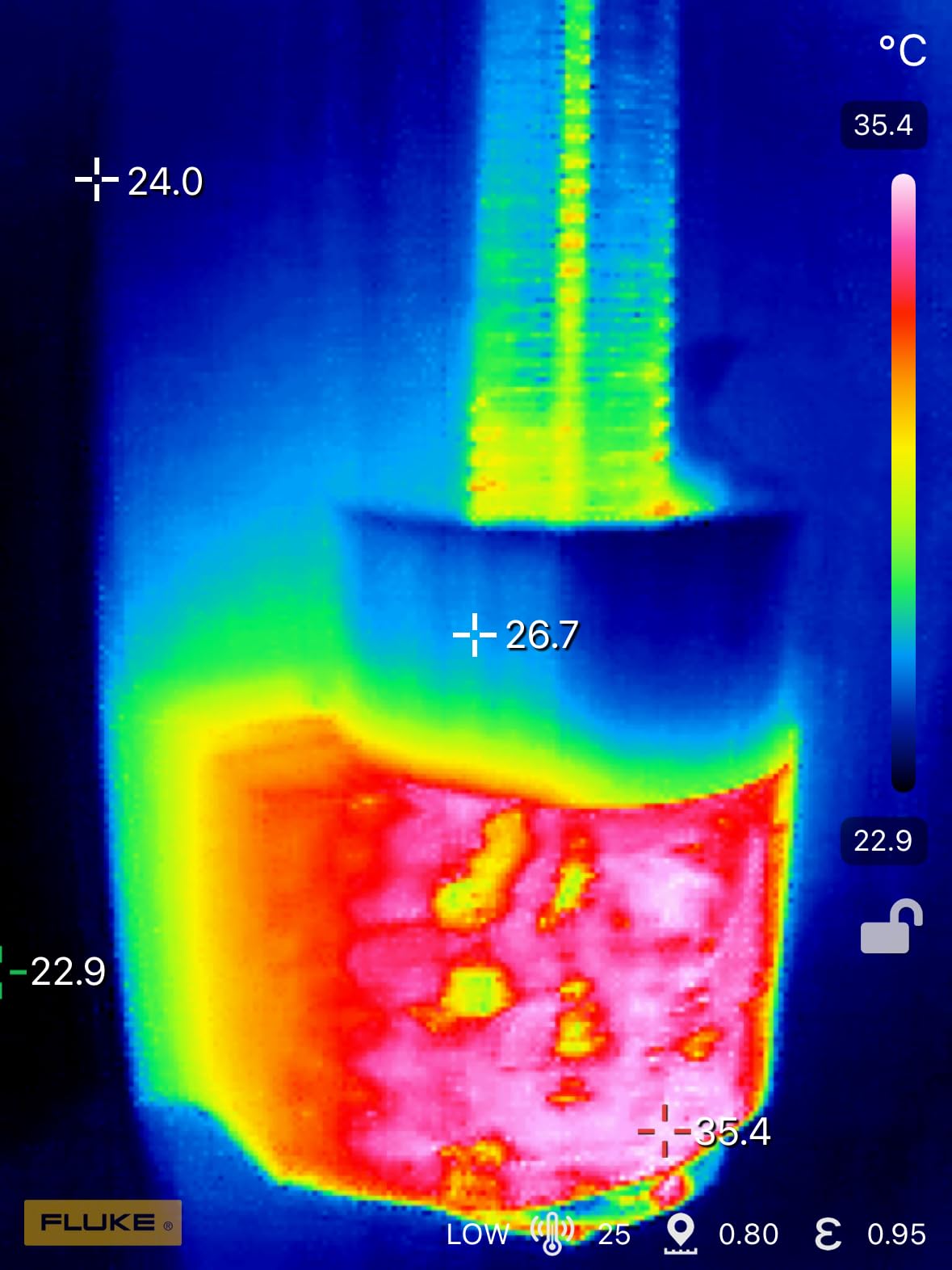 TC01C 25Hz - iSee Mobile Thermal Camera for iOS Smartphones Type C, Temperature Range up to 1022°F customer photo 1