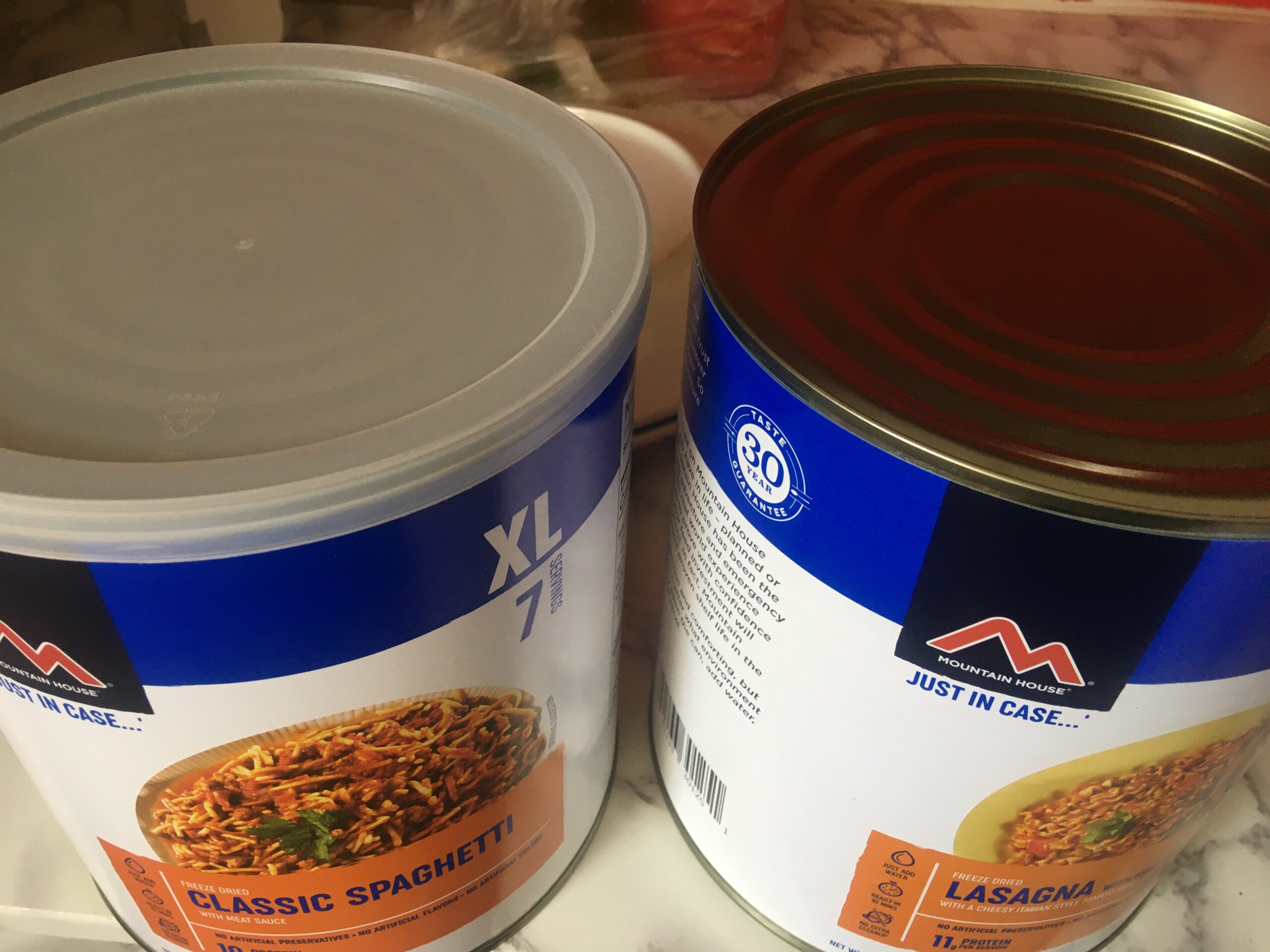 Mountain House Beef Lasagna & Freeze-Dried Food for Camping, 9 Servings, 30-Year Shelf-Life customer photo 1