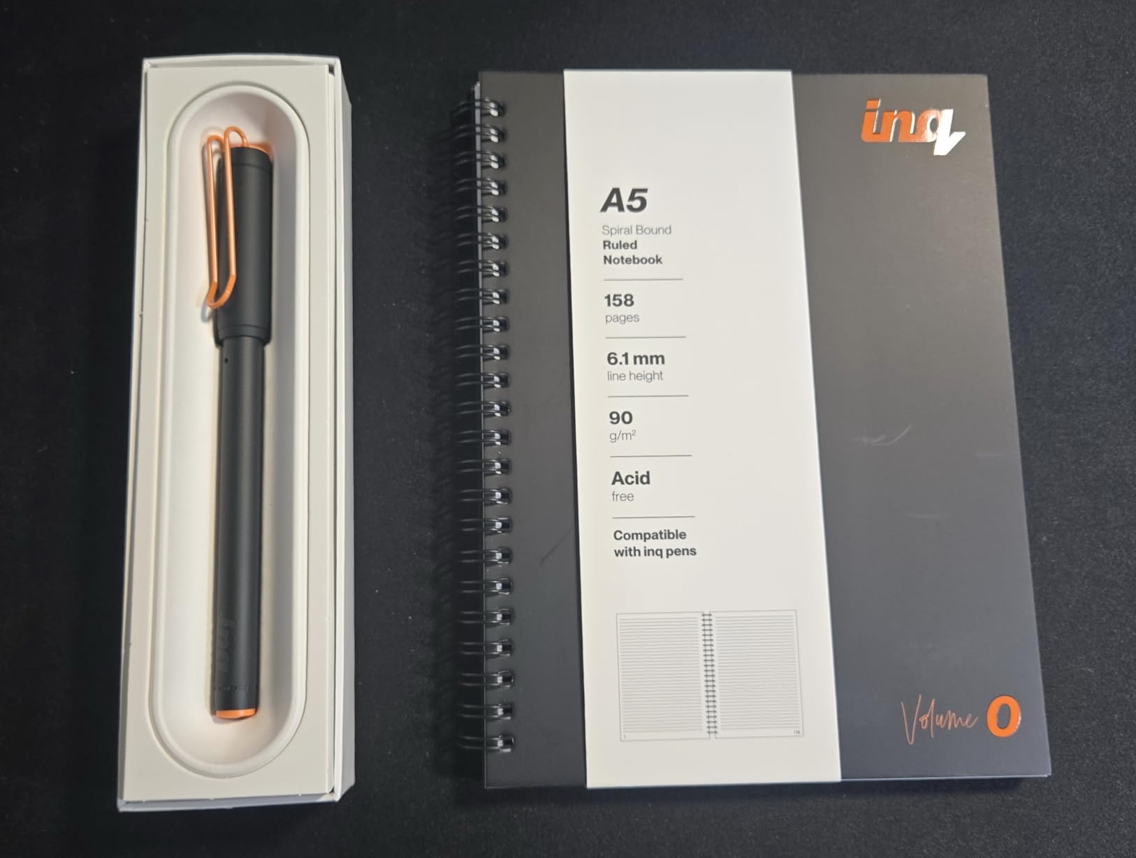 inq Smart Writing Set - Converts Handwriting to Text - Real Ink on Real Paper - AI Note Taking, Voice Recording and Transcription customer photo 2