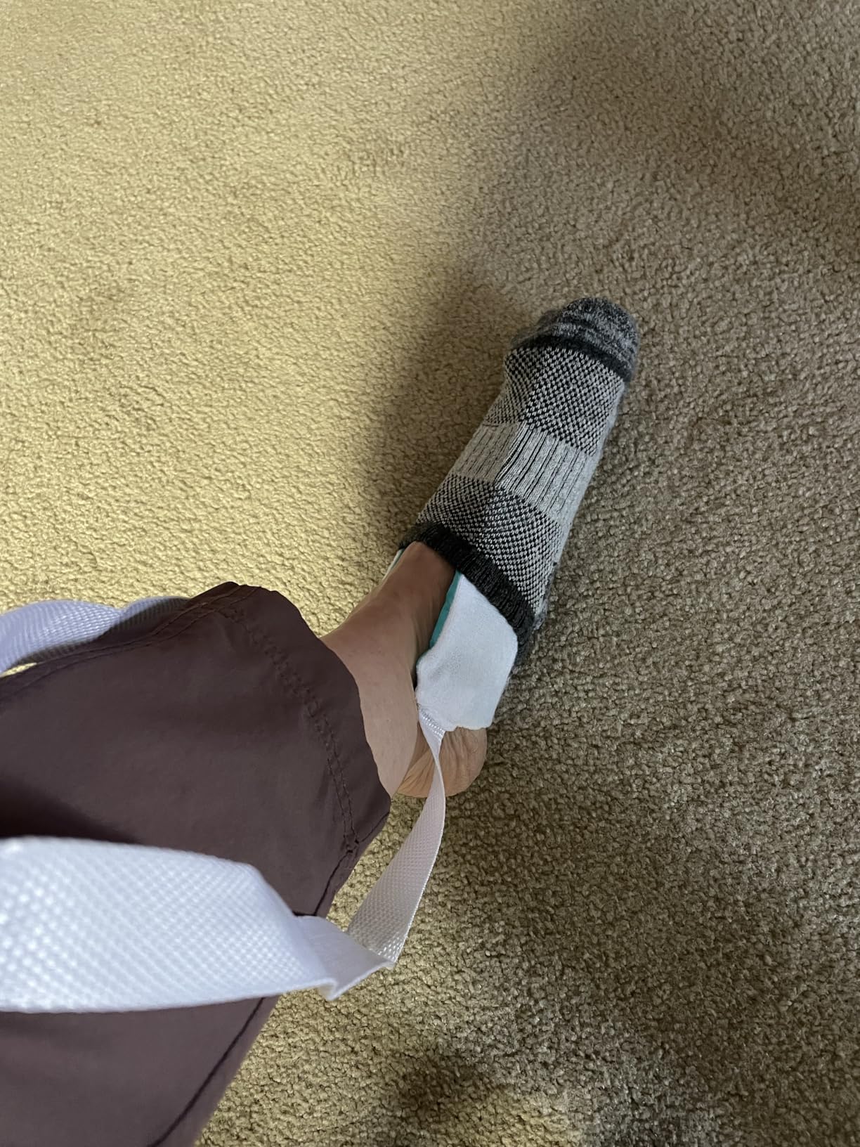 MXCOIRTP Assistive Device No Bending Kit for Elderly - Sock Aids, Foldable Reacher Grabber with 360° Rotating Jaw & Magnet, Long Shoe Horn Handle & Dressing Stick & Back Scratcher customer photo 1