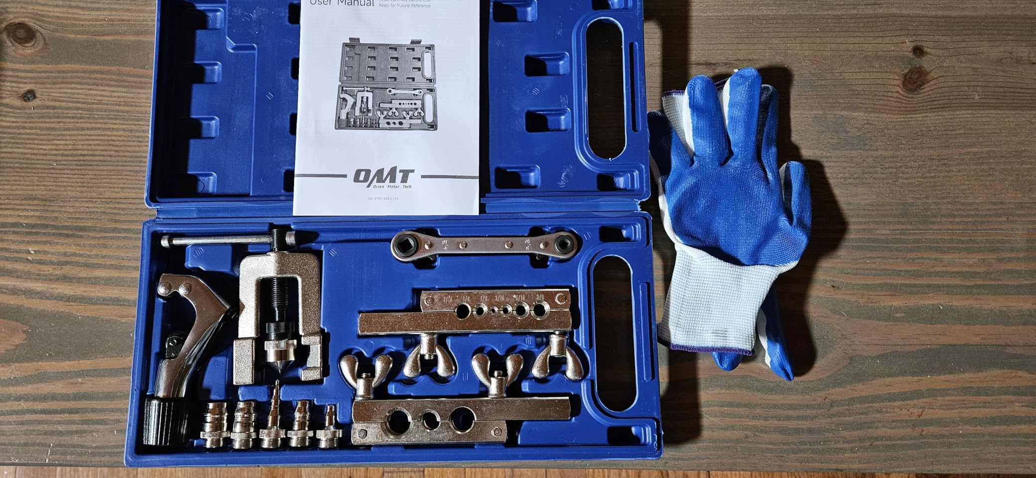 Orion Motor Tech Single Flaring Tool & Swaging Tool Kit for HVAC Tubing, 45 Degree 1/8