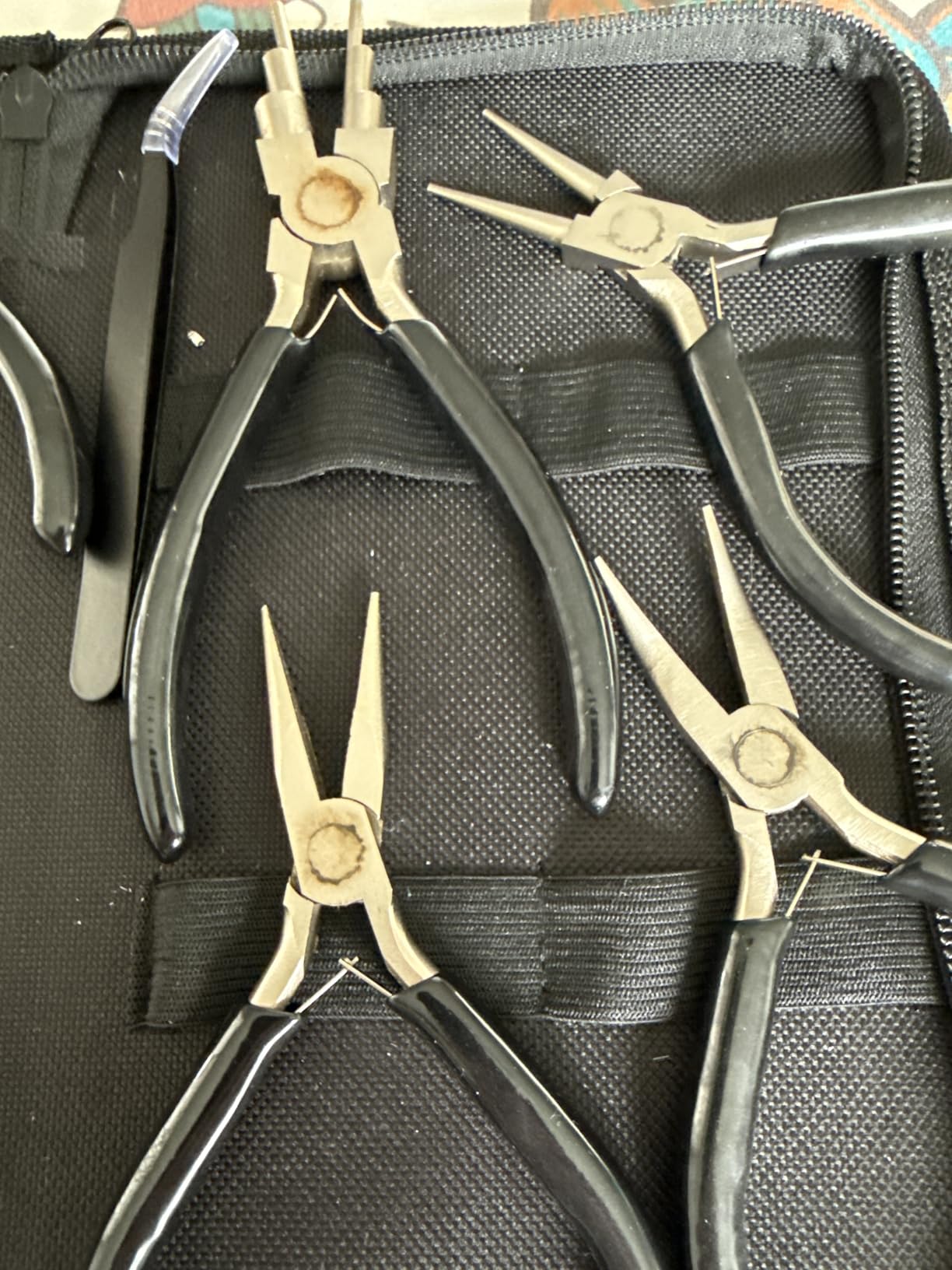 shynek 10 Pieces Jewelry Pliers Tools Set, Jewelry Making Tools Include 8 Pieces Pliers, Jump Ring Opener, Tweezers for Wire Wrapping, 3D Printing Projects and Other DIY Projects customer photo 1