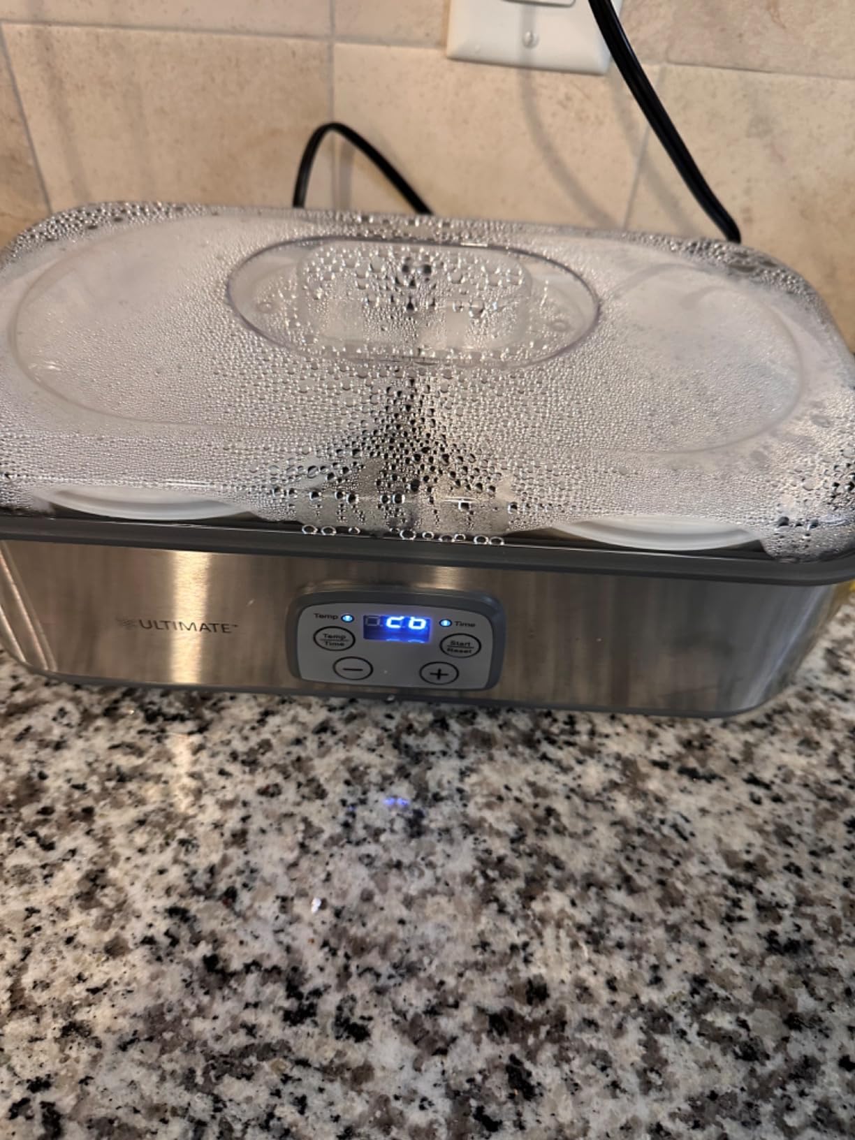 Ultimate Probiotic Yogurt Maker XL, Adjustable Time & Temperature Control, 50% More Capacity with 12 x 6oz Yogurt Jars, Make Trillions of Probiotics for Gut Health, ULTIMATE LIFETIME WARRANTY customer photo 2