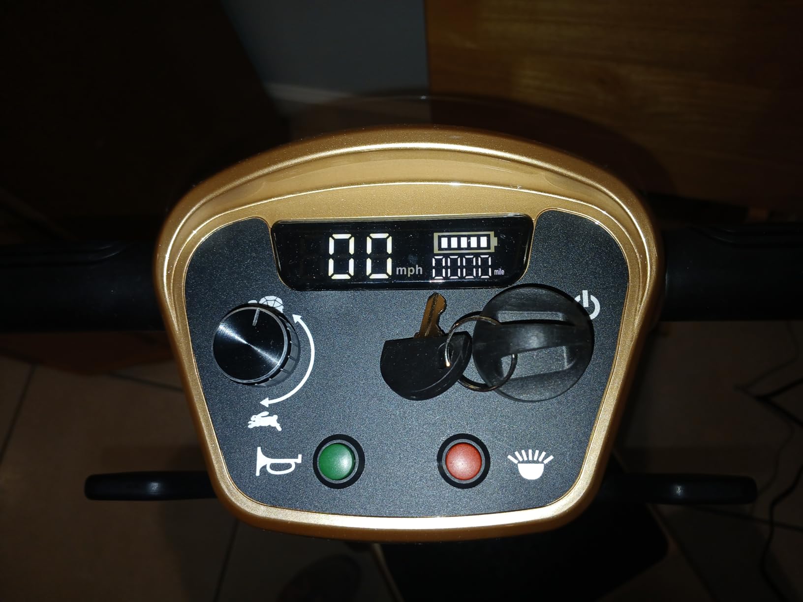 MIHAYO Lightweight 4-Wheel Mobility Scooter for Seniors and Adults, Airline Approved 24 Miles Range Electric Scooter with 280 lbs Capacity, 350W Motor and 32L Storage Wagon customer photo 2