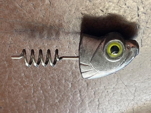 15 Pack Line Thru Swimbait Fishing Rig Jig Heads (Kit Includes Treble Hooks) 1/8 3/16 1/4 3/8 1/2oz customer photo 2