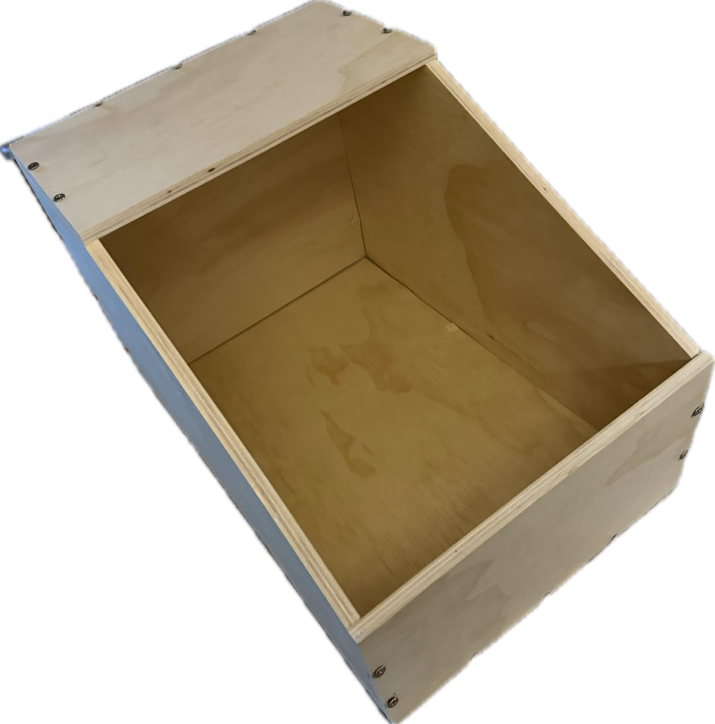 Wooden Rabbit Nesting Box, Small Animal Hutch Hideout, Breeding Shelter & Burrow Den Alternative for Rabbits, Guinea Pigs, Chinchillas or Other Small Pets (16x11x11 in) customer photo 2