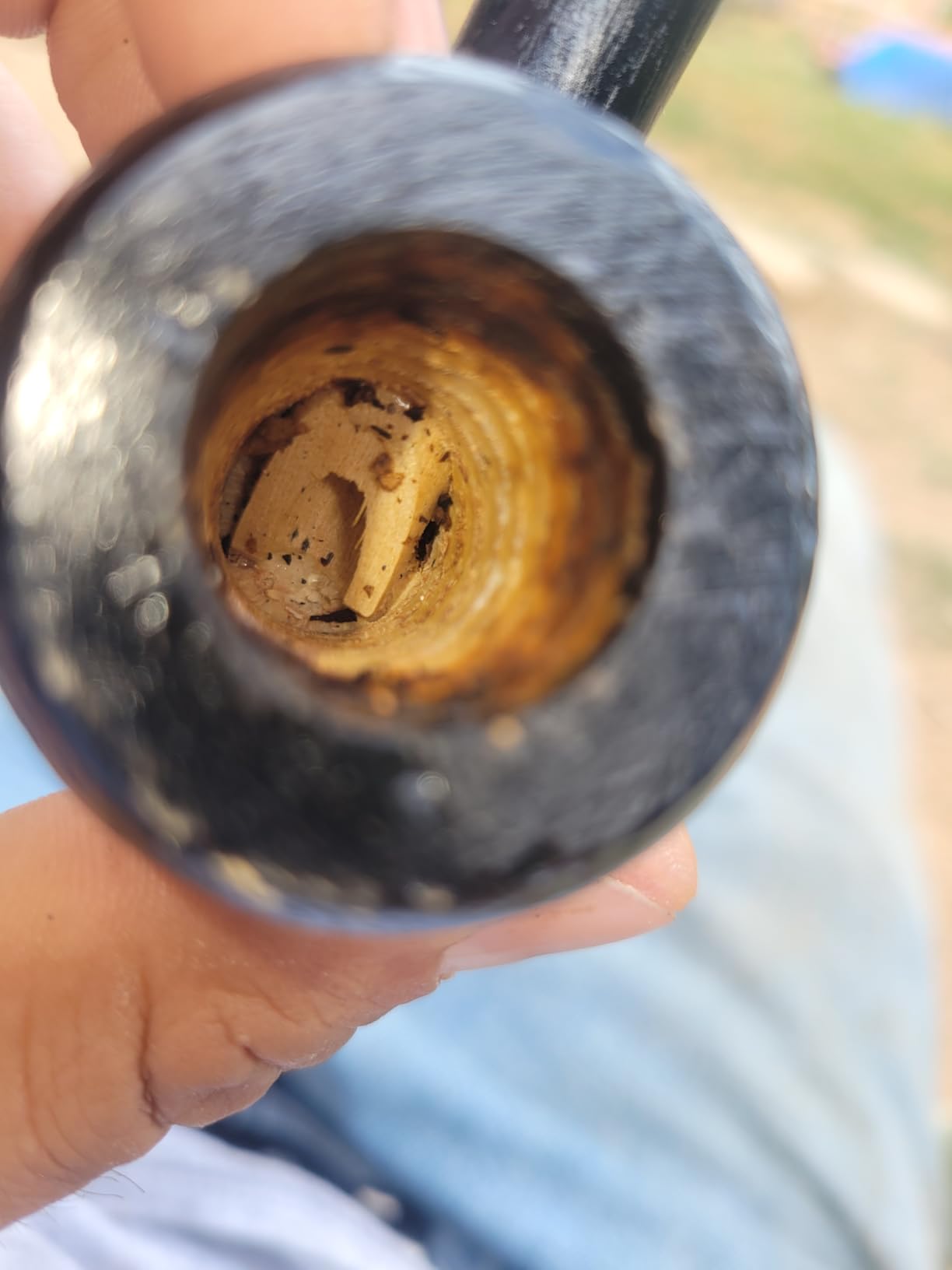 Missouri Meerschaum - The Orion Corn Cob Tobacco Pipe - 5th Avenue (Straight Bit) customer photo 2